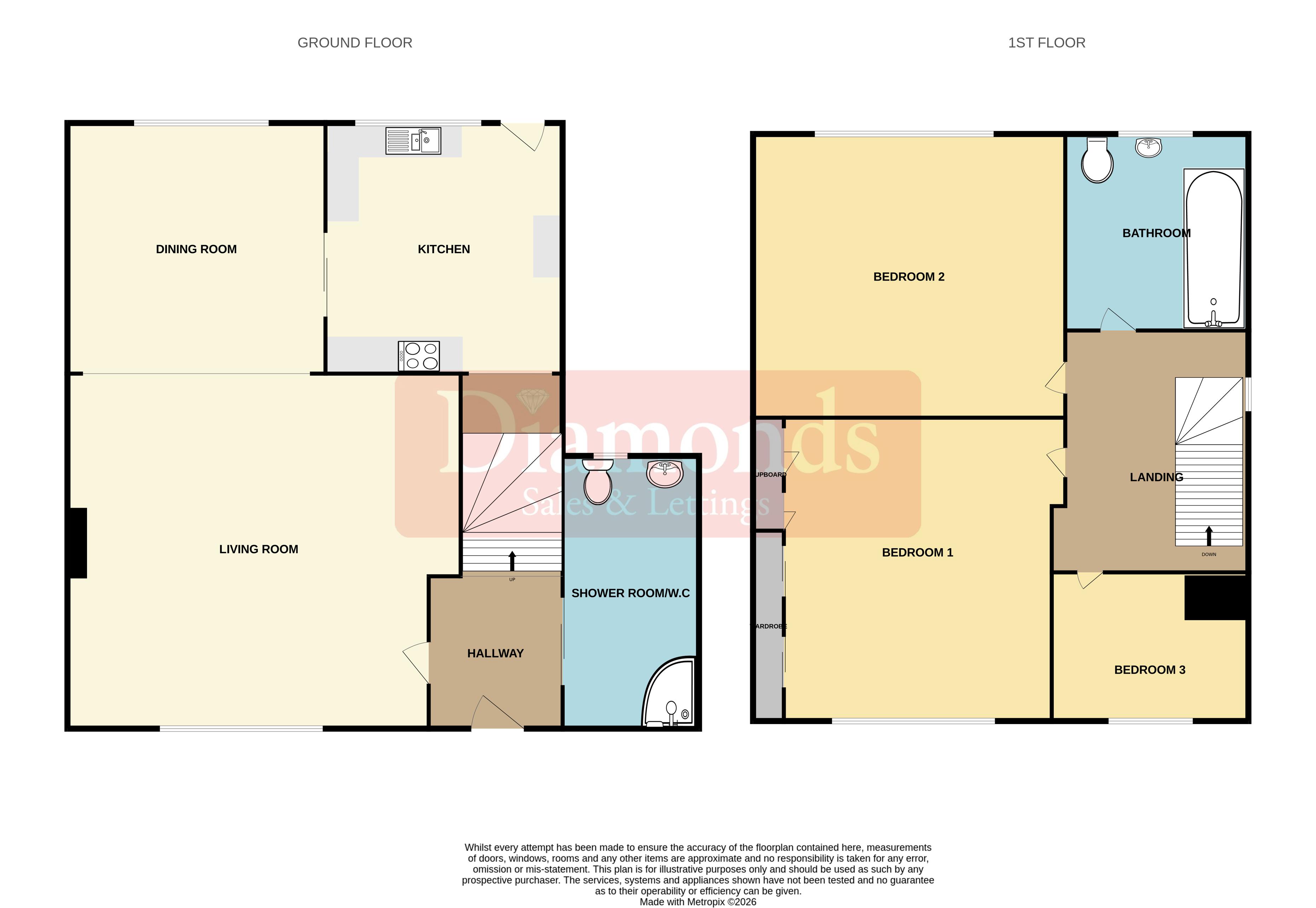 12, St. Athans Court, Caerphilly floorplan