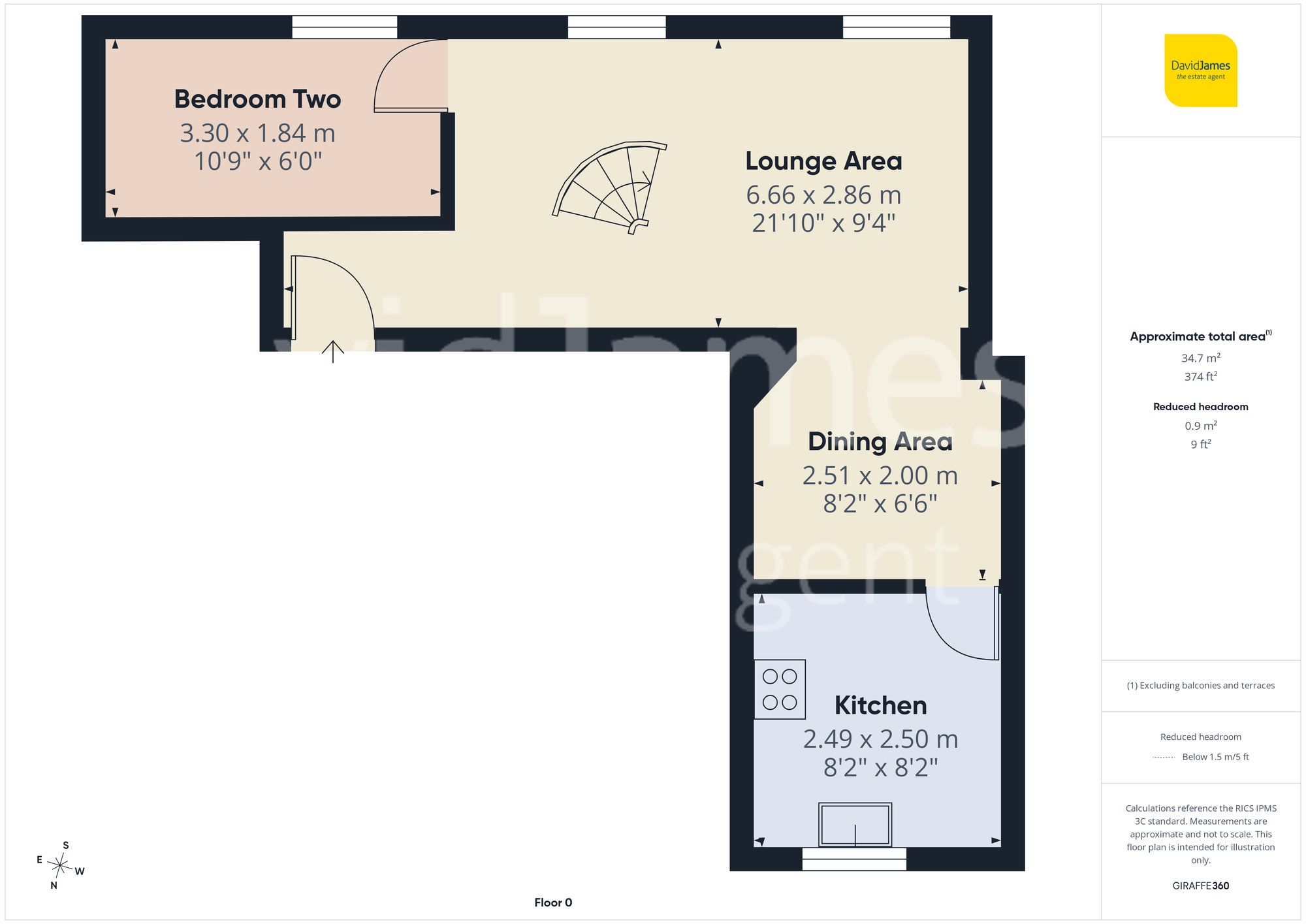 Flat 5, The Flintham Hine Hall, Nottingham floorplan
