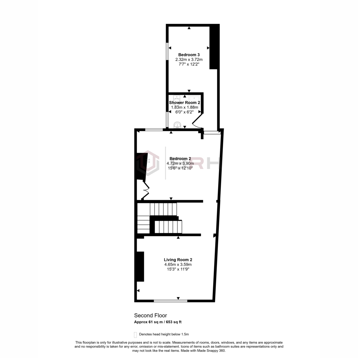 23, Hall Gate, Doncaster floorplan