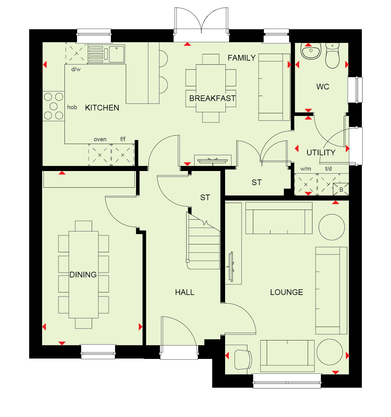 H886456, Oxlip Blvd, Ipswich floorplan