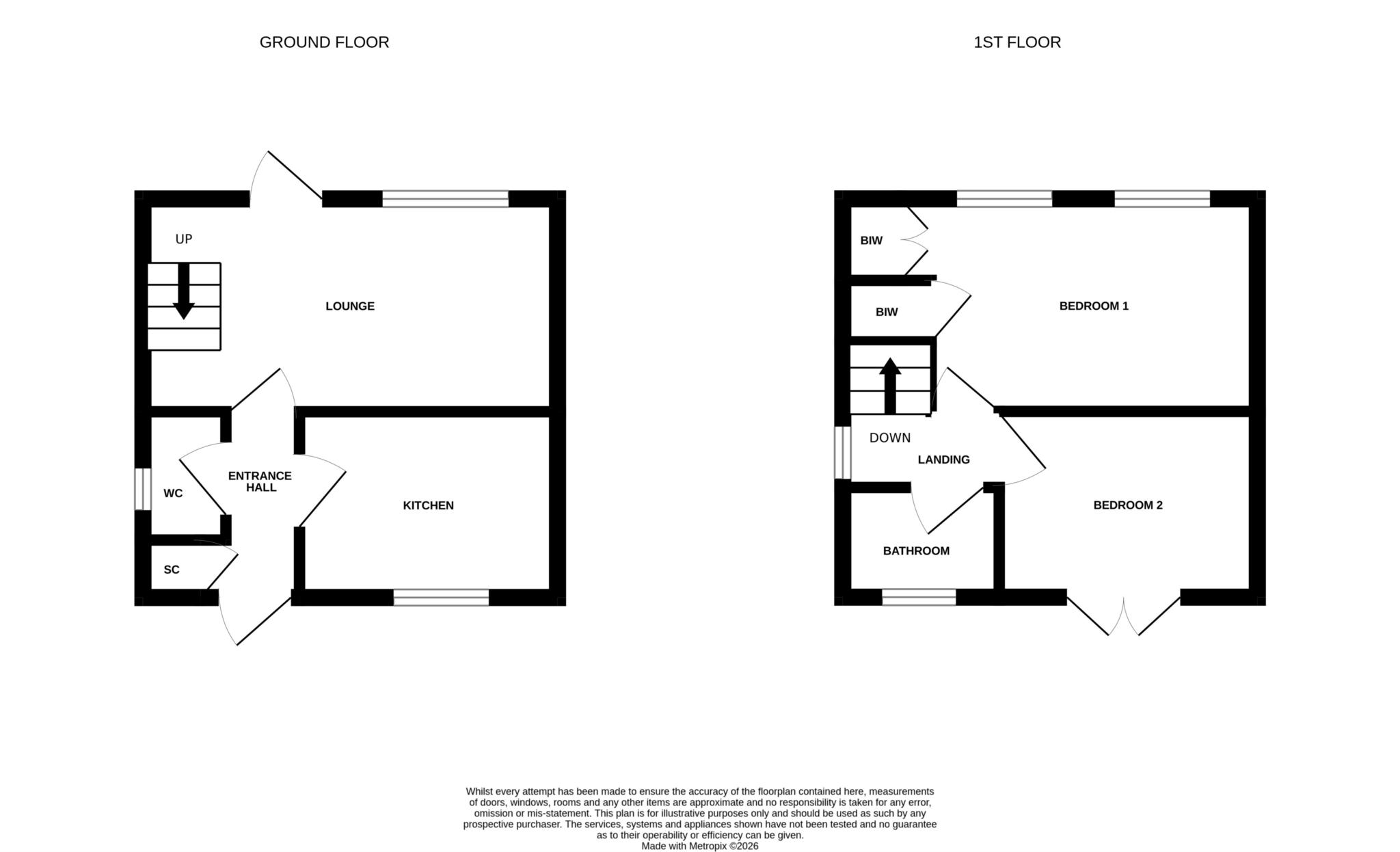 1, Poppy Avenue, Milton Keynes floorplan