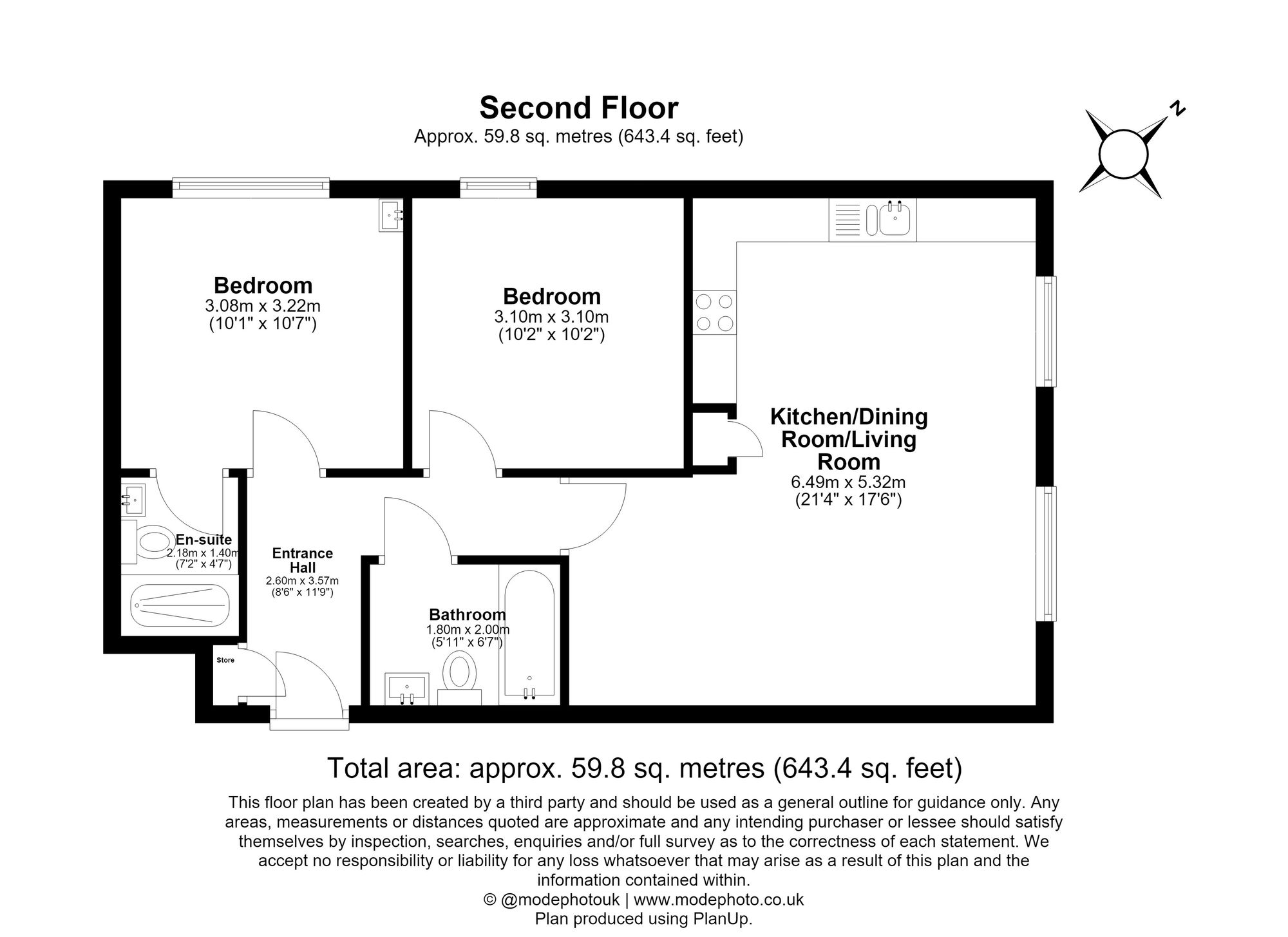 Whitmore House, Hitchin floorplan