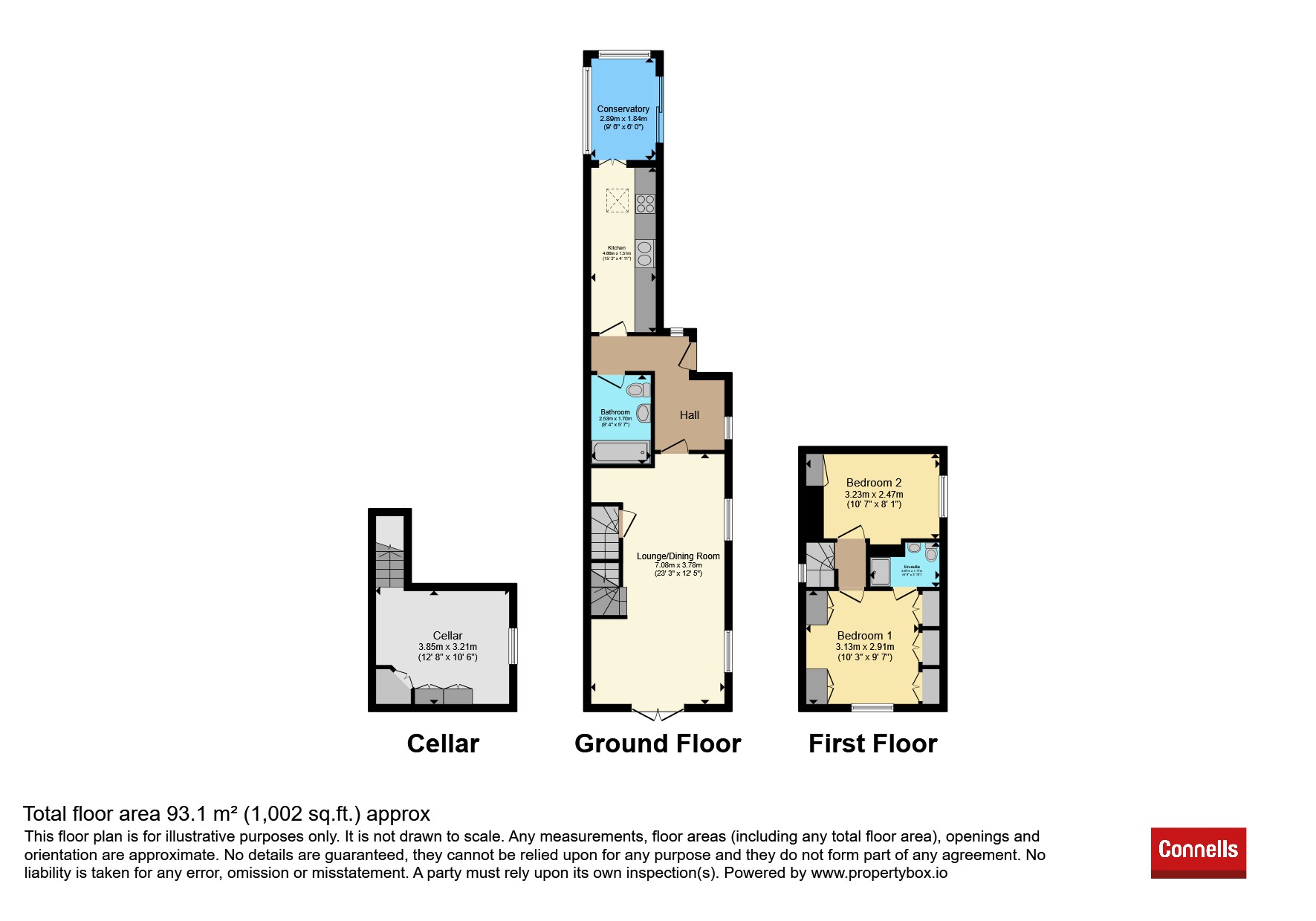 86, Lickhill Road, Stourport-On-Severn floorplan