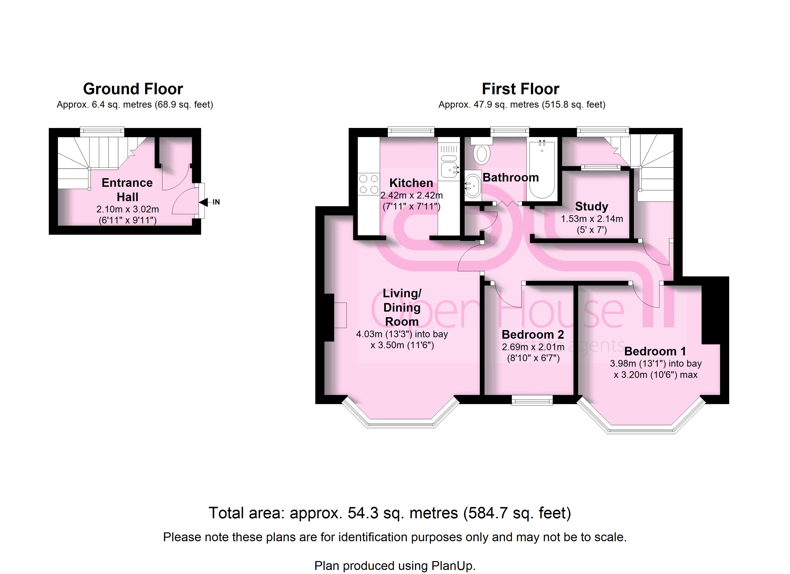 2 Bedrooms Flat for sale in Wicklands Avenue, Saltdean, Brighton BN2