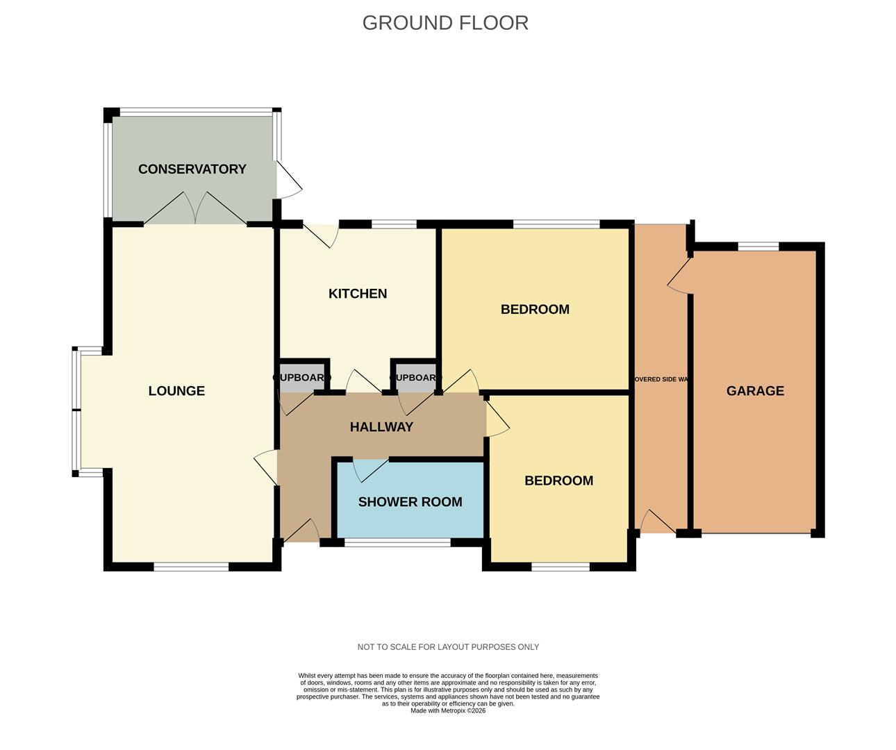 1, Brookside Close, Worthing floorplan