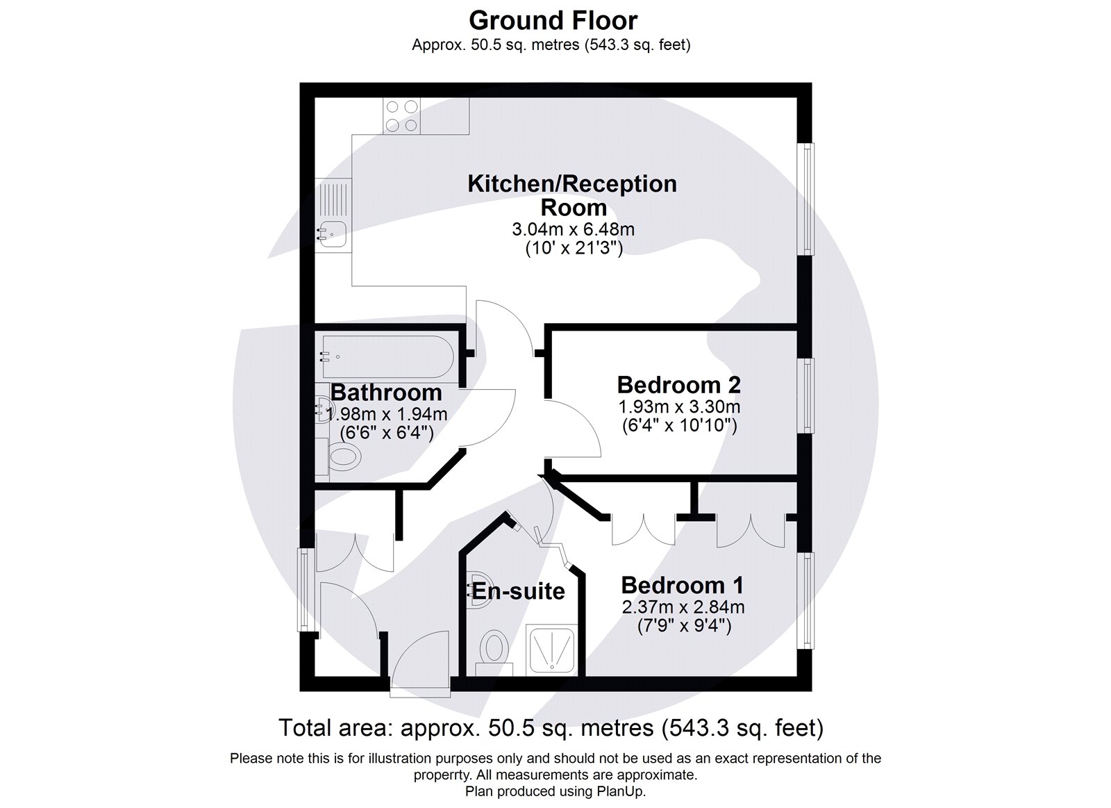 Flat 5, Academy Court,, Beaconsfield Road, Kent floorplan