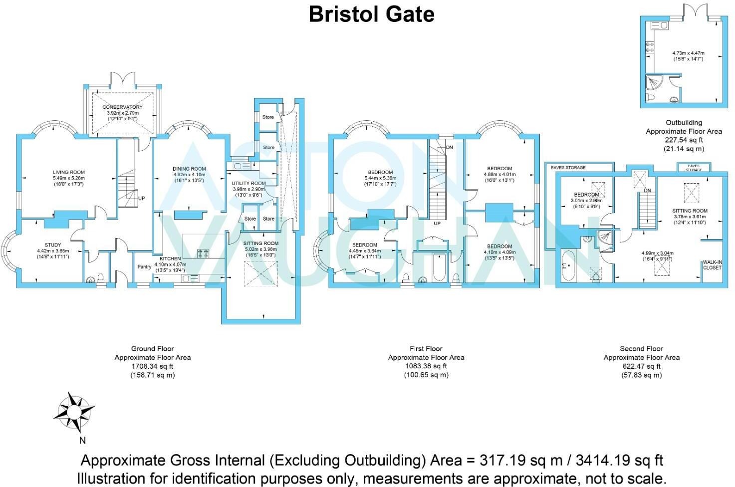 14 Bristol Gate, Brighton, East Sussex floorplan