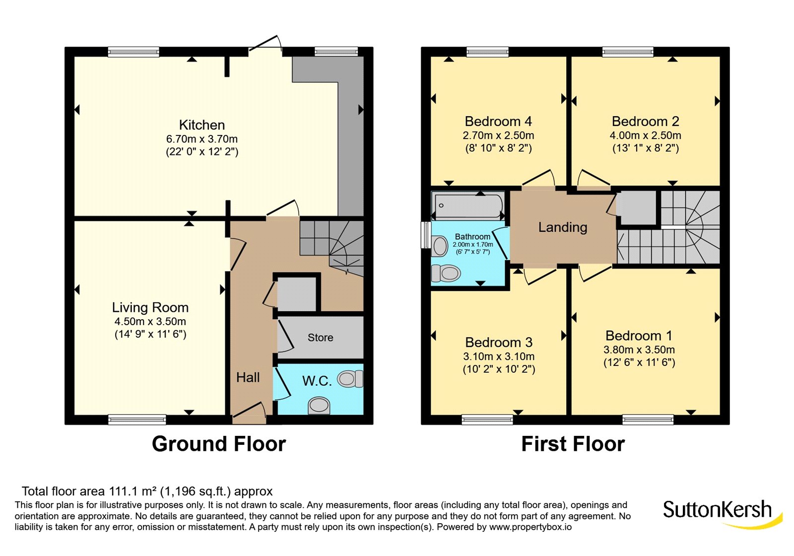 50, Hare Croft, Liverpool floorplan