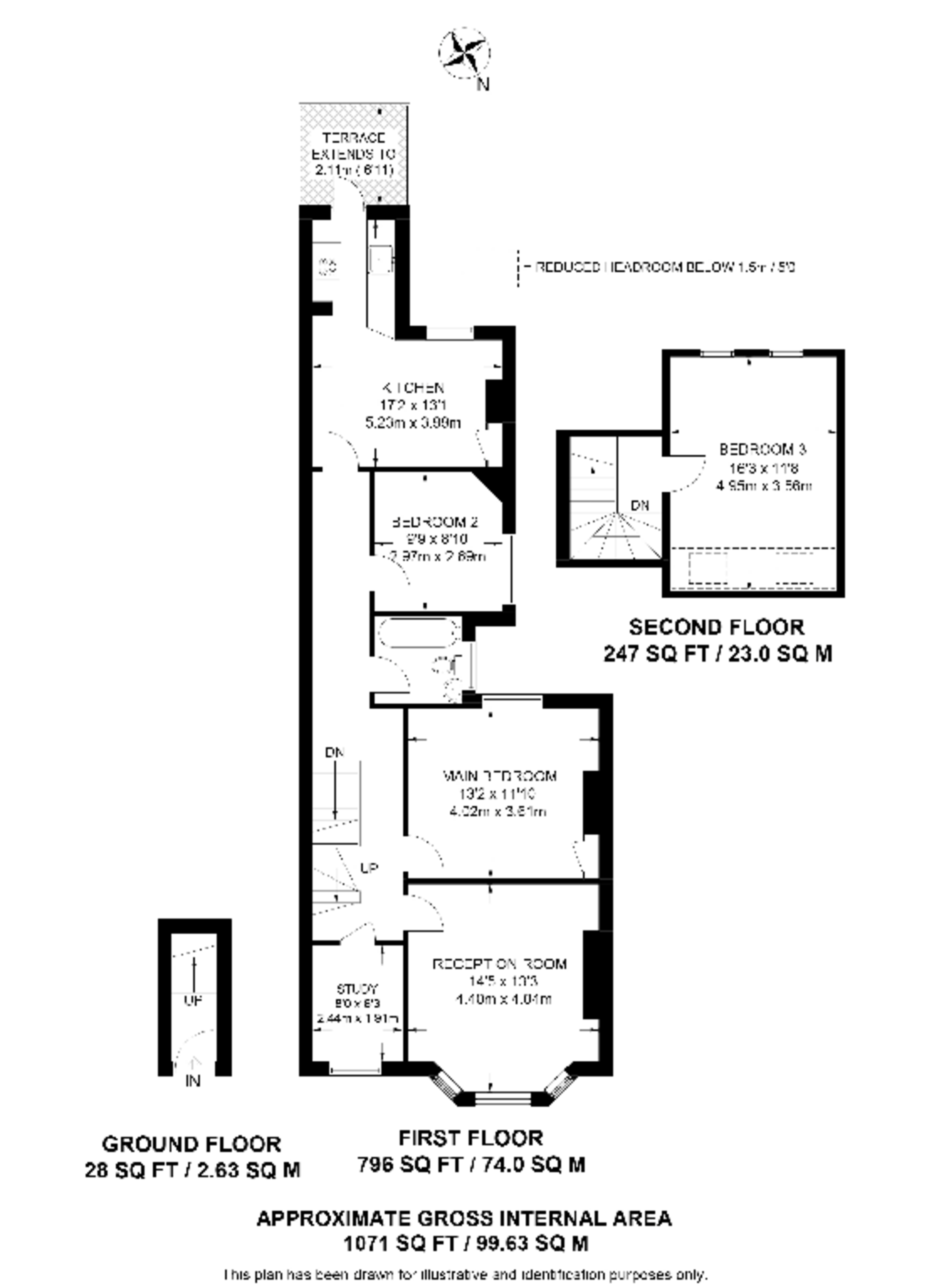 Widdenham Road, Hillmarton Conservation Area floorplan
