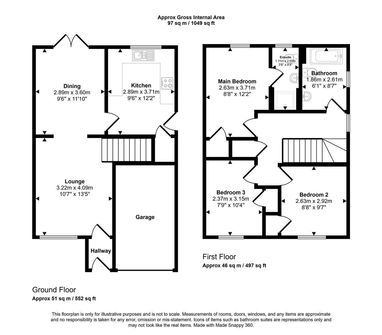 8, Shaw Crescent, Wishaw floorplan