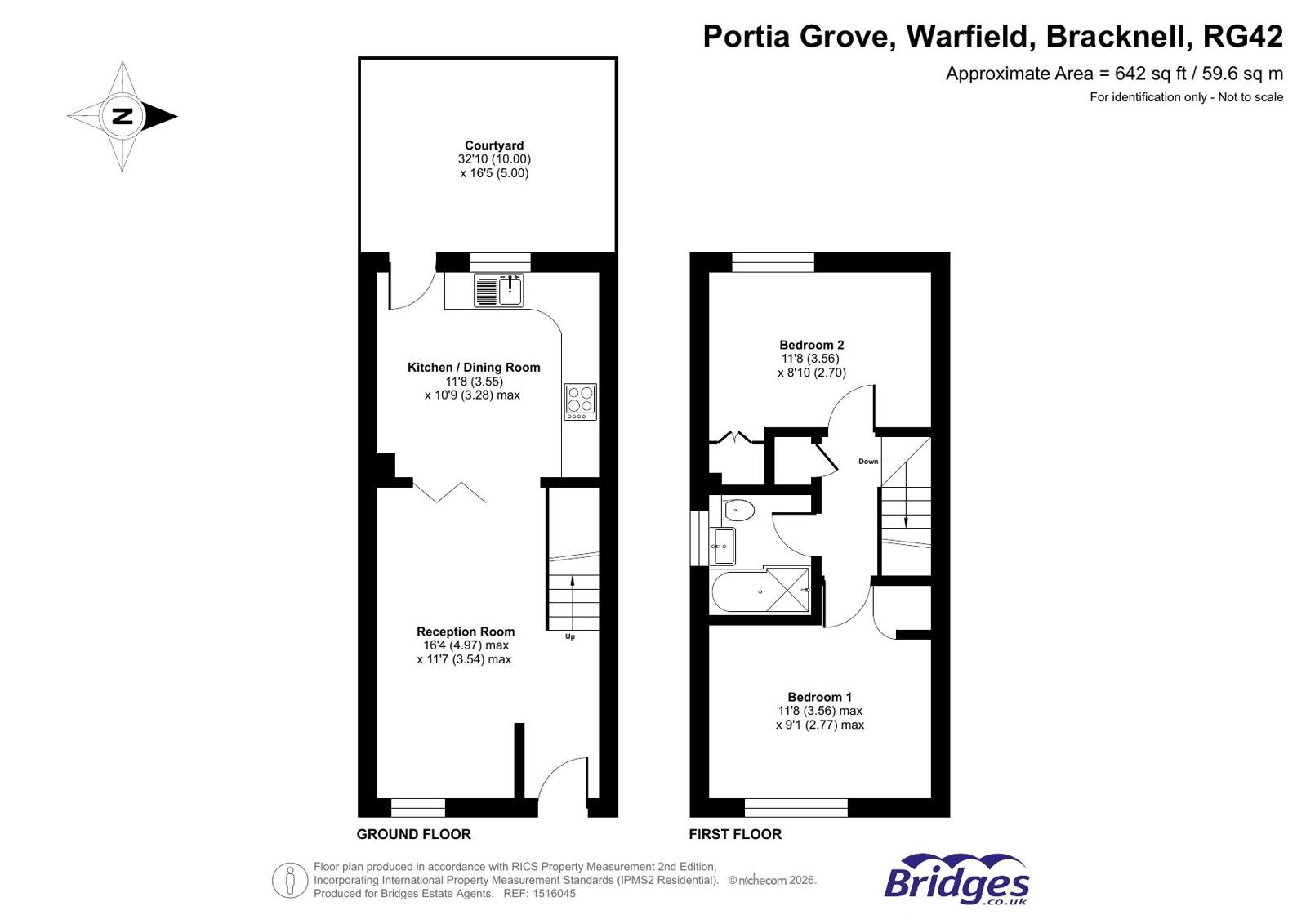 8, Portia Grove, Bracknell floorplan