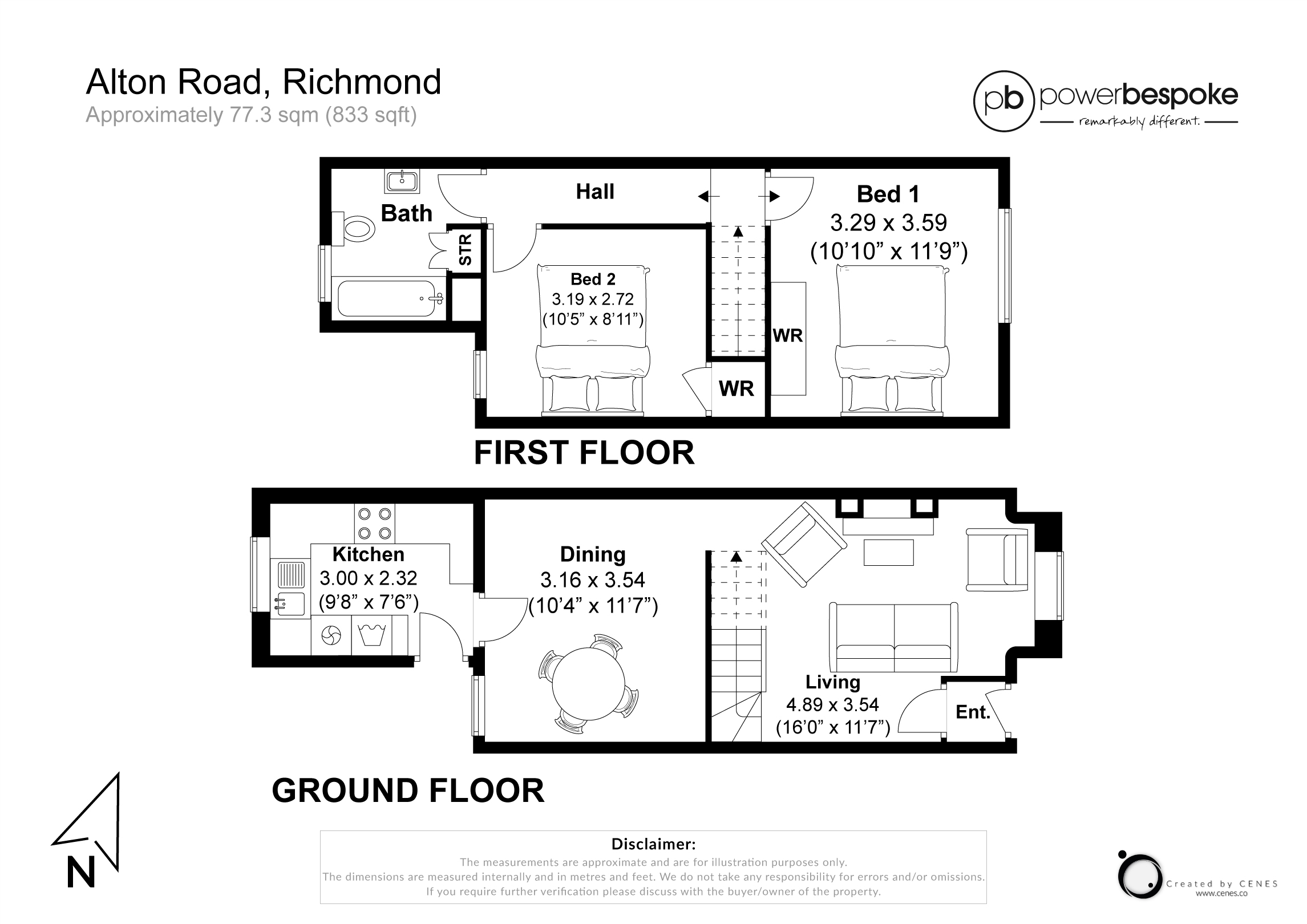 15, Alton Road, Richmond floorplan
