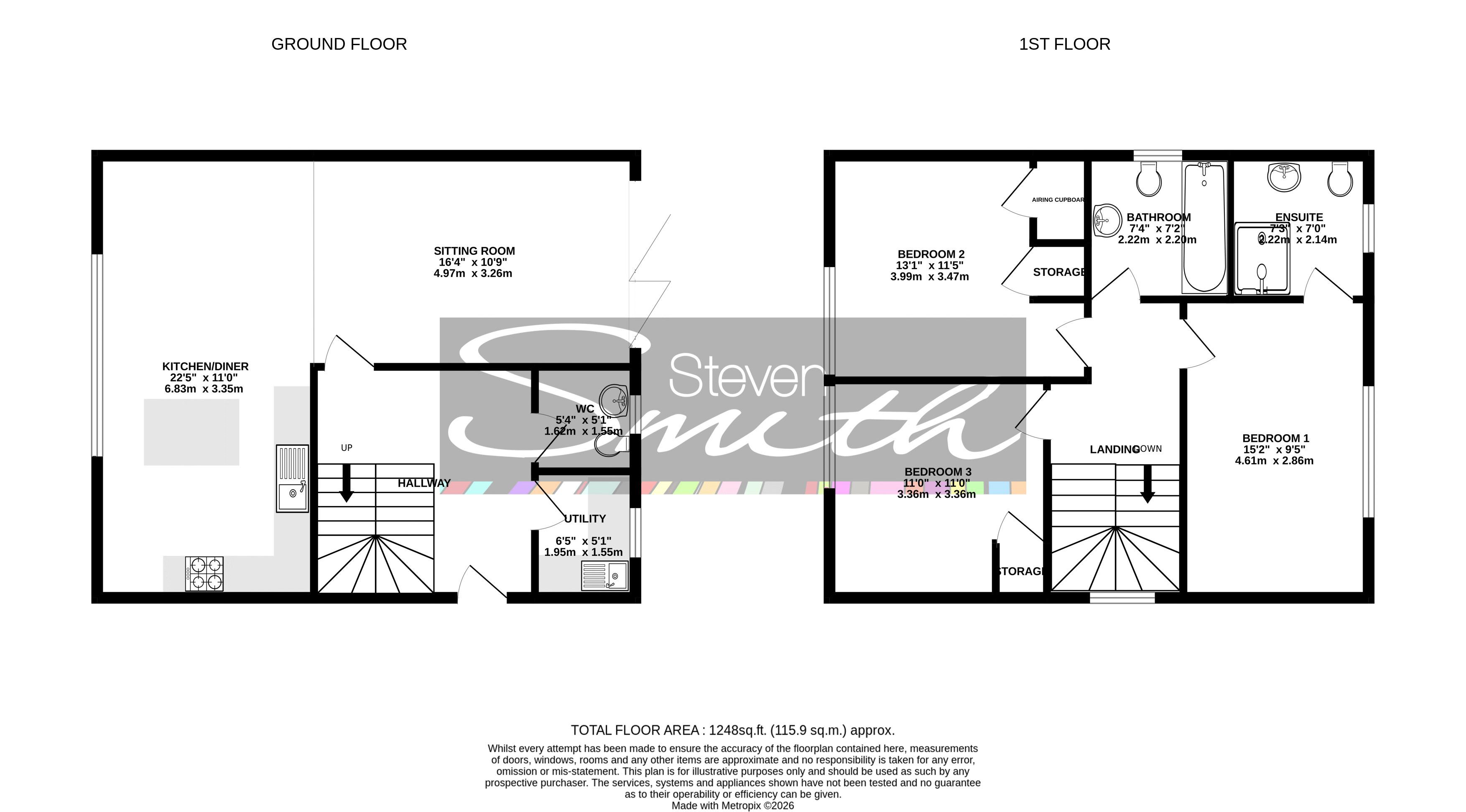 The Garden House, 60a, Dial Hill Road, Clevedon floorplan