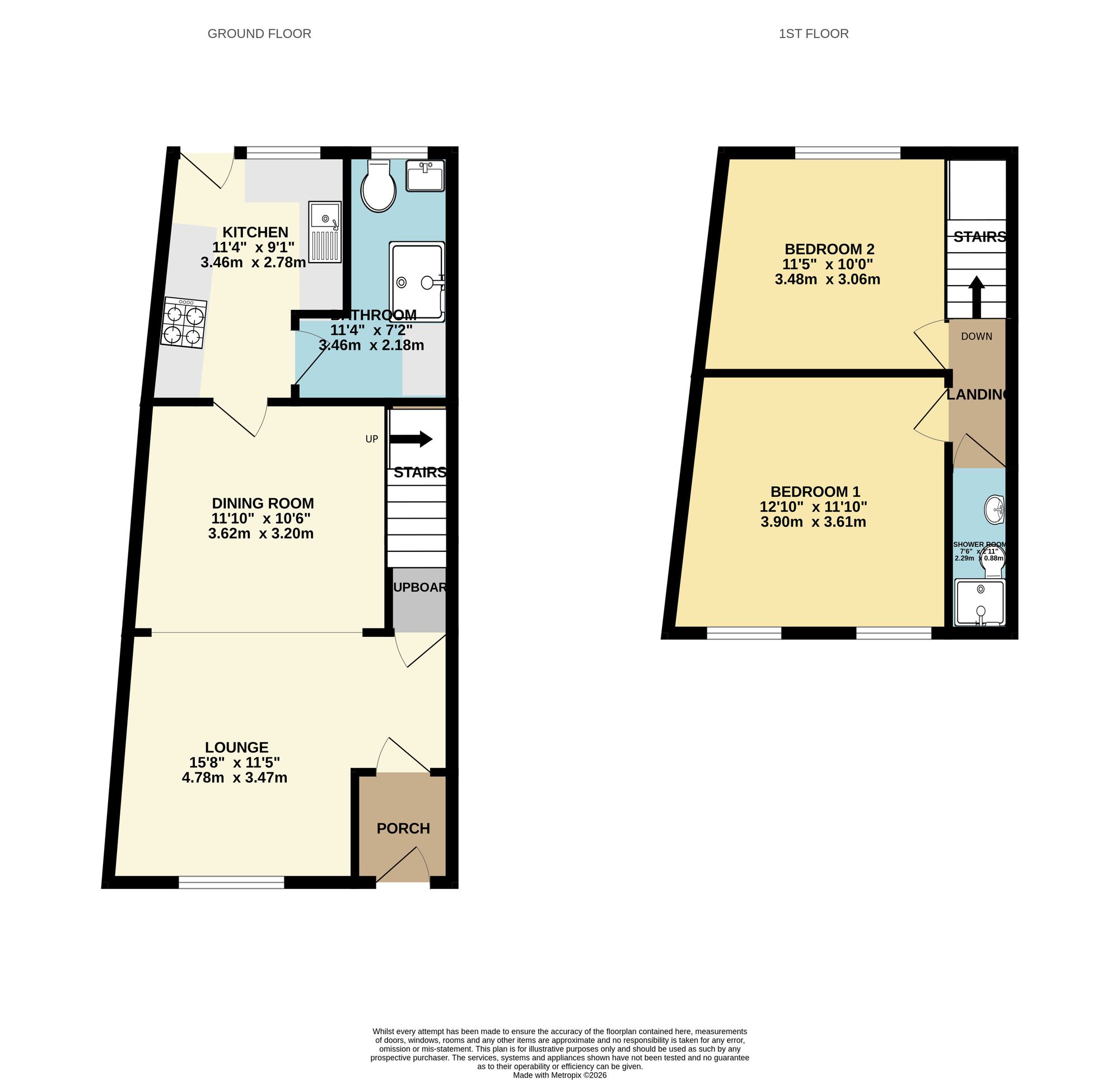 32 Station Road, Newport floorplan