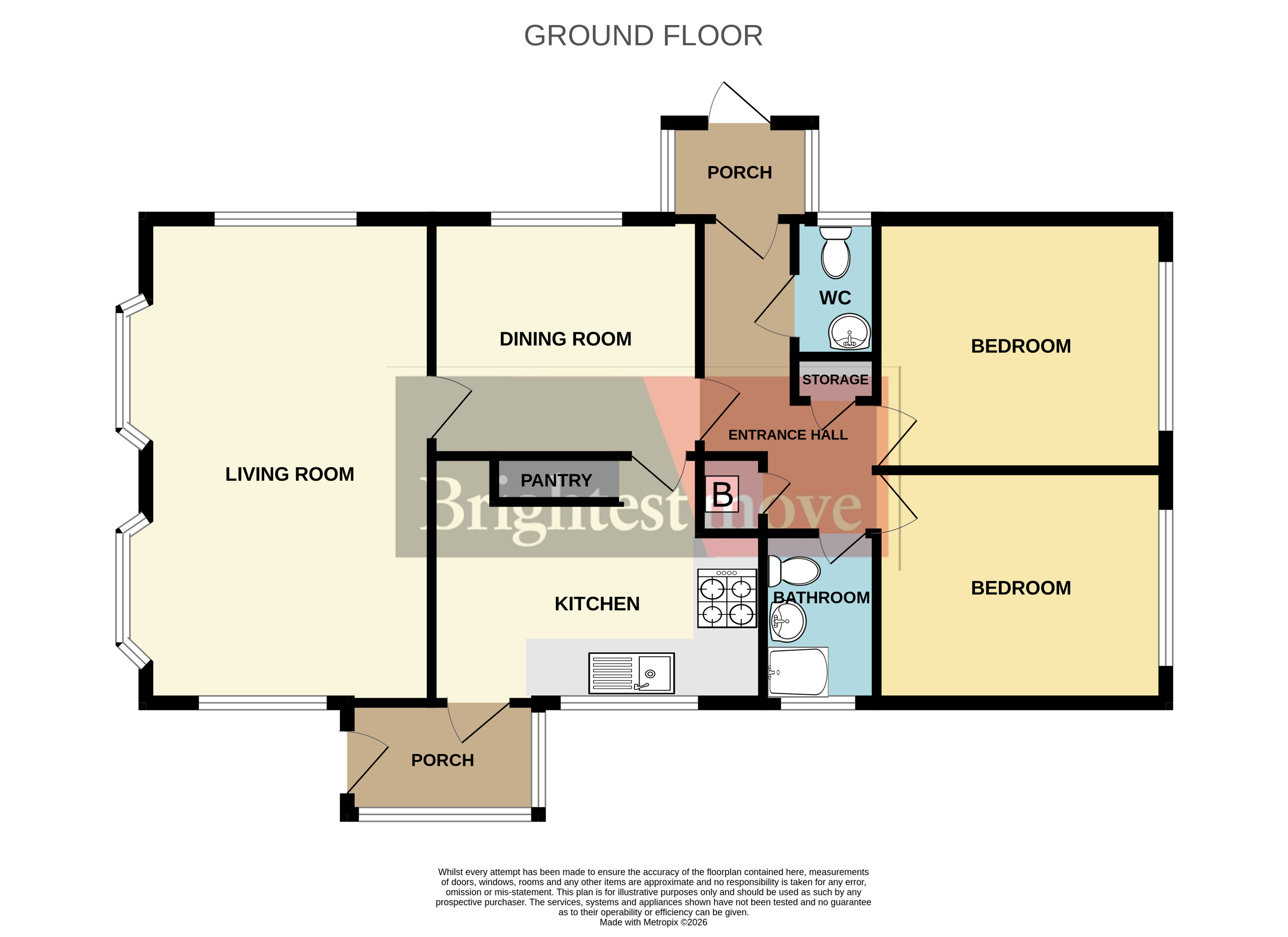 69, Fir Tree Avenue, Locking, Weston-super-Mare floorplan