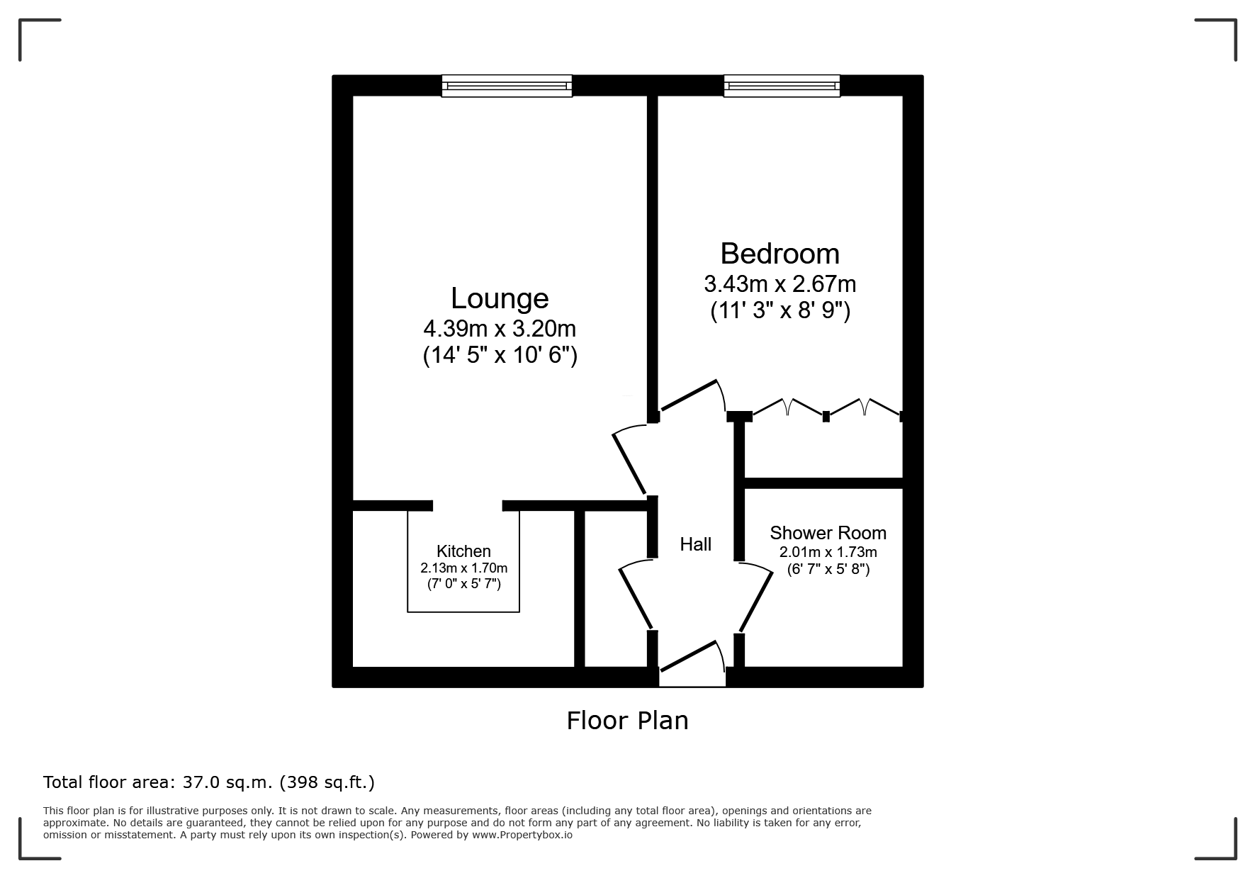 19 Homedowne House, High Street, Newcastle upon Tyne floorplan