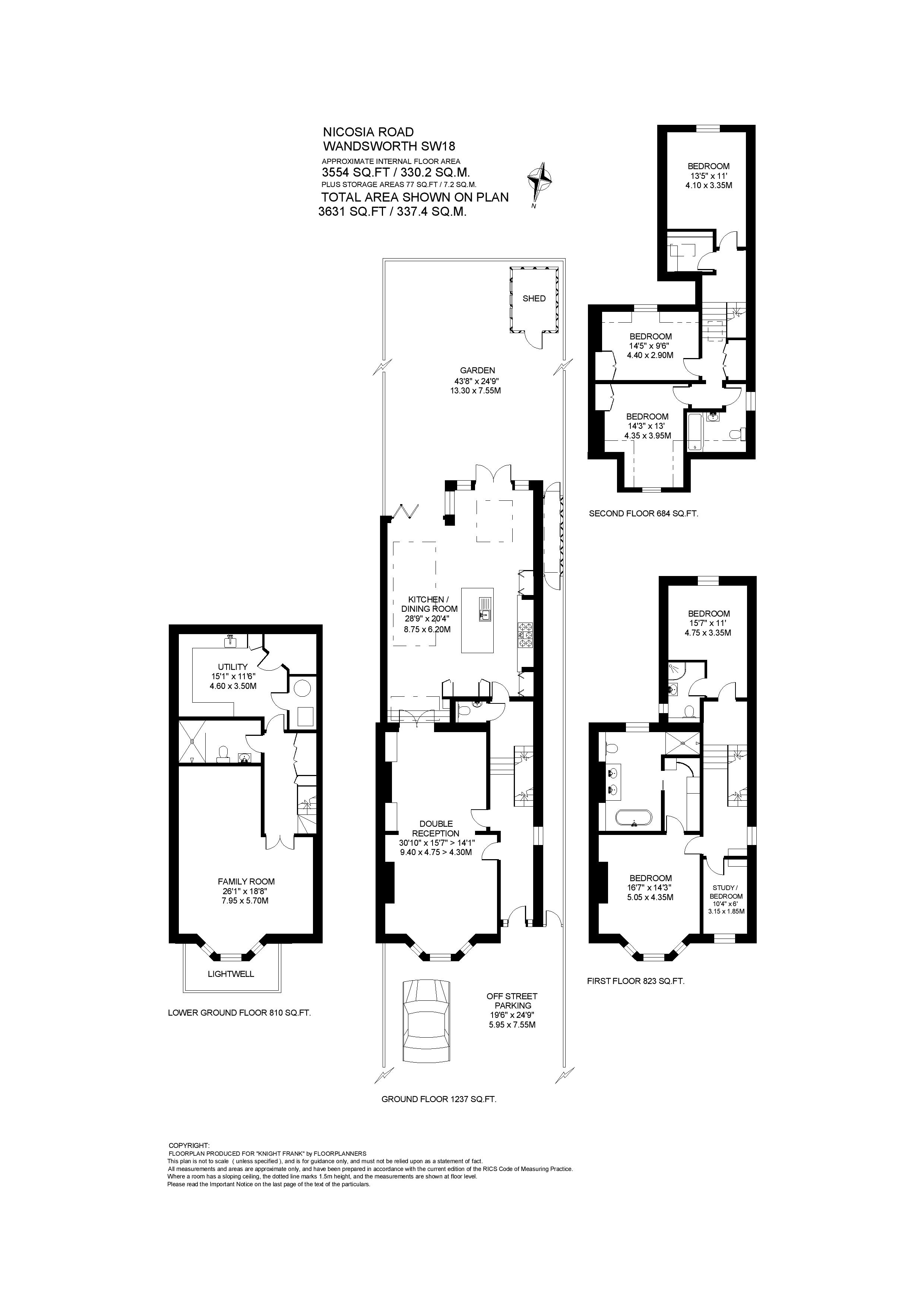 13, Nicosia Road, London floorplan