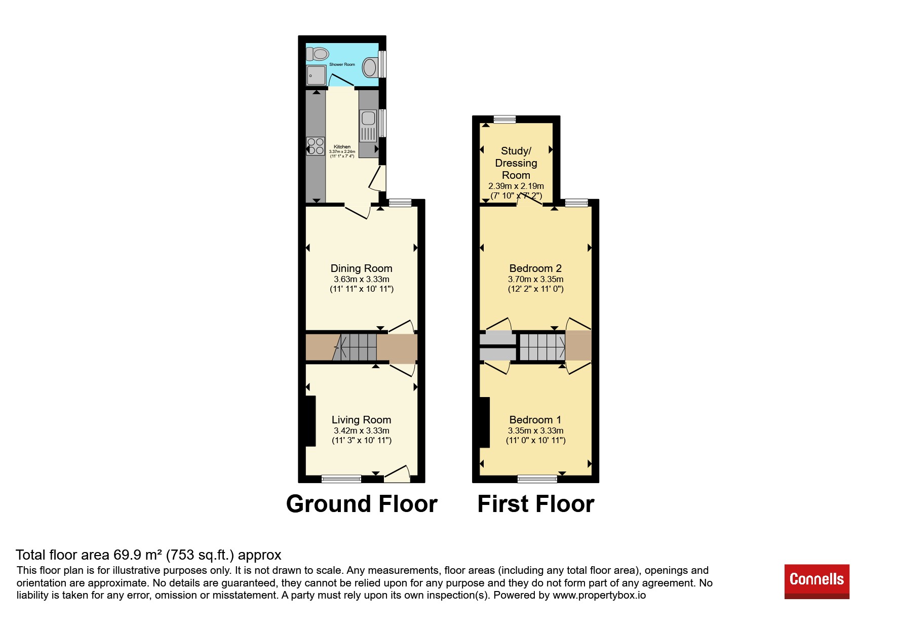 8, Cedar Terrace, High Wycombe floorplan