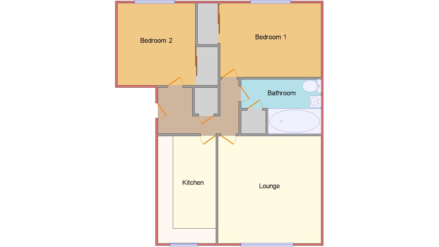 2 Bedrooms Flat for sale in Exeter Drive, Tamworth, Staffordshire B79