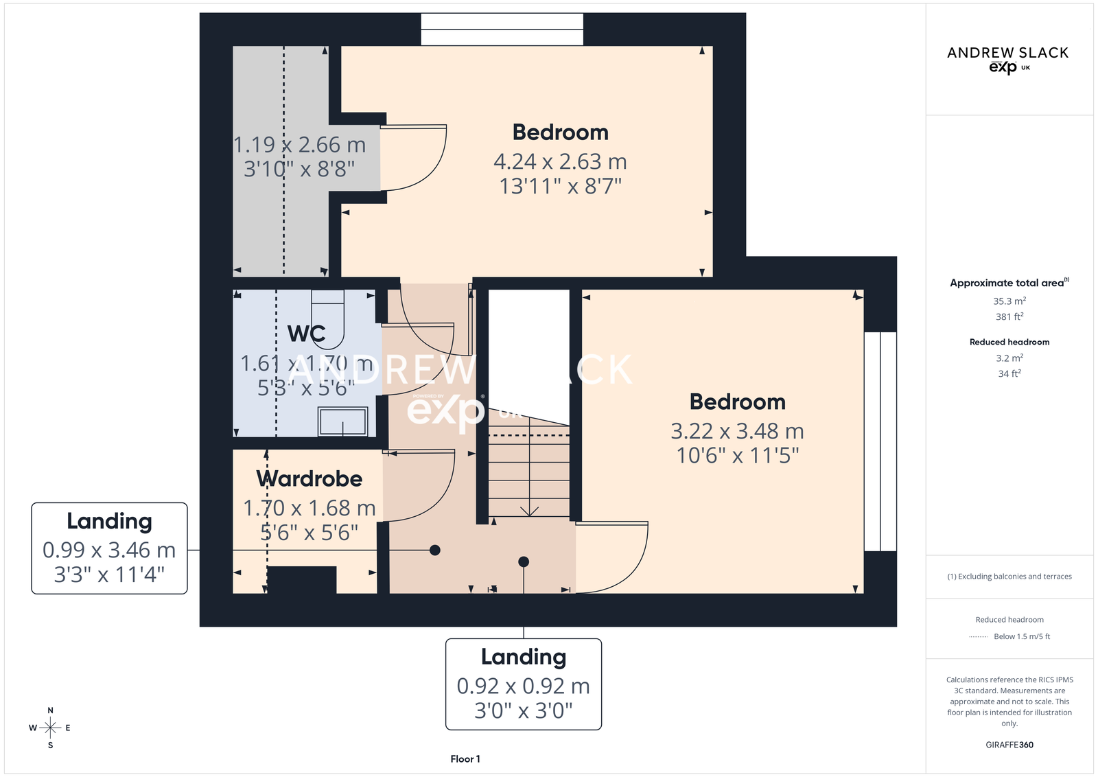 27, Kirton Close, Mansfield floorplan