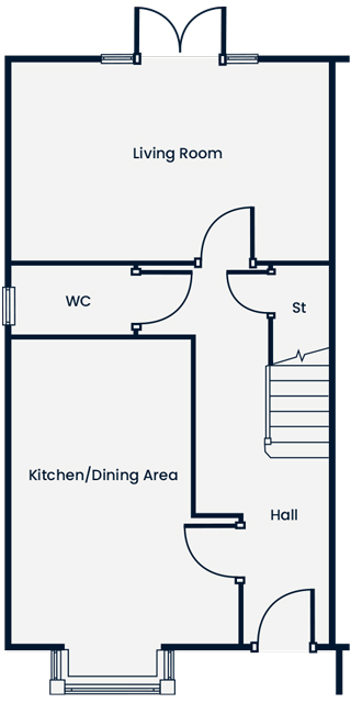 051, Hornbeam Drive, Wingerworth floorplan