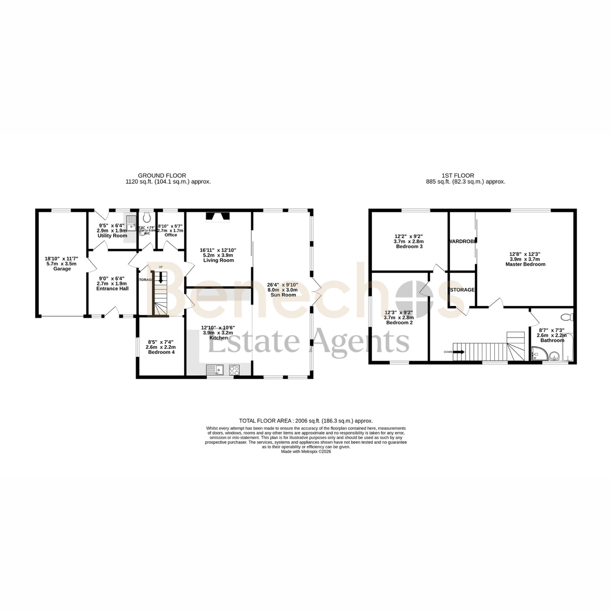 1, Winmer Avenue, Winterton On Sea, 4 NR29, Great Yarmouth floorplan