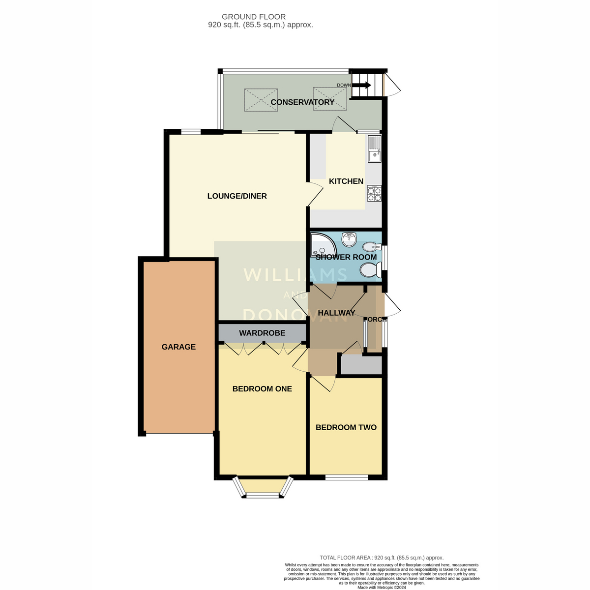 10, Sidwell Chase, South Benfleet floorplan