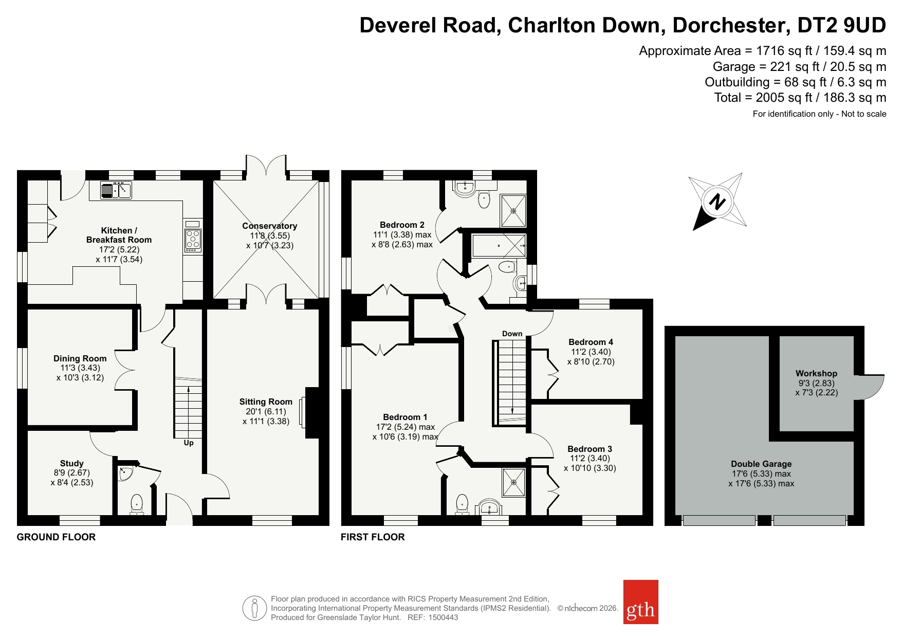 22, Deverel Road, Dorchester floorplan