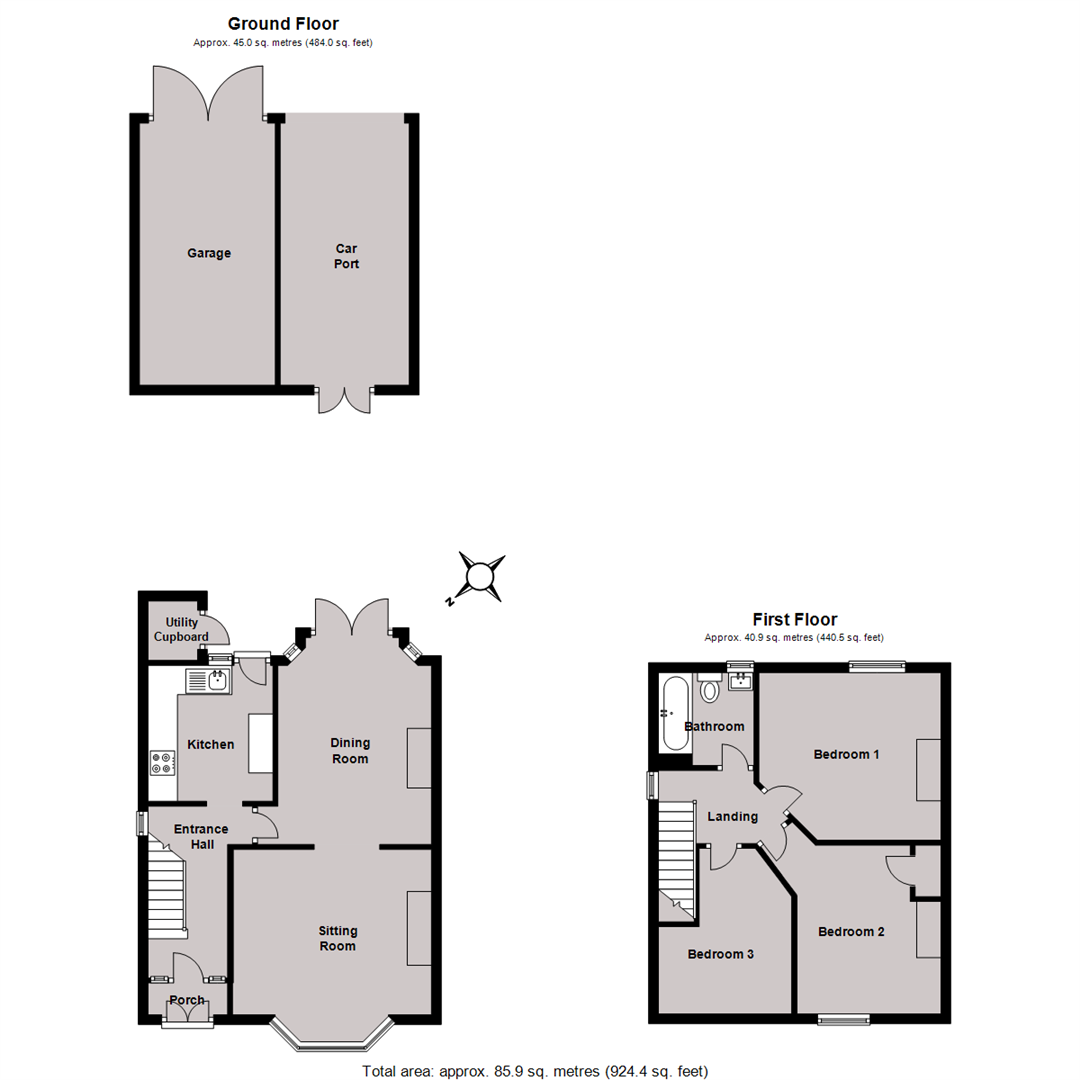 3 Bedrooms Semi-detached house to rent in Island Wall, Whitstable CT5