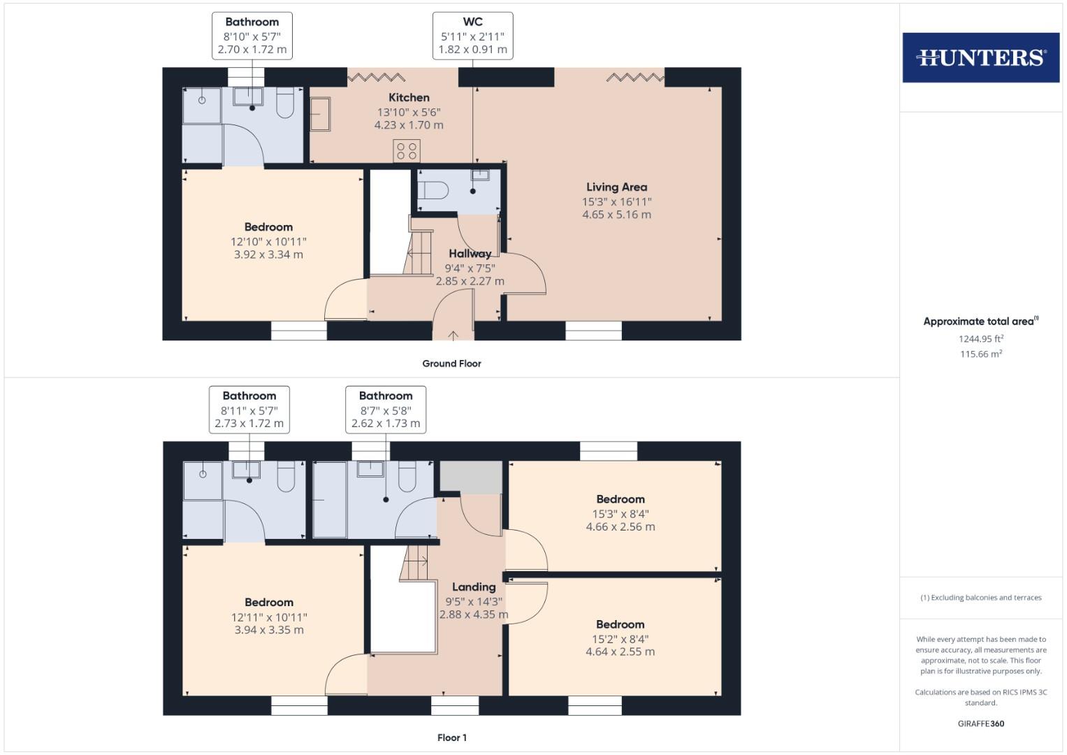 18A, Sunrise Drive, Filey floorplan