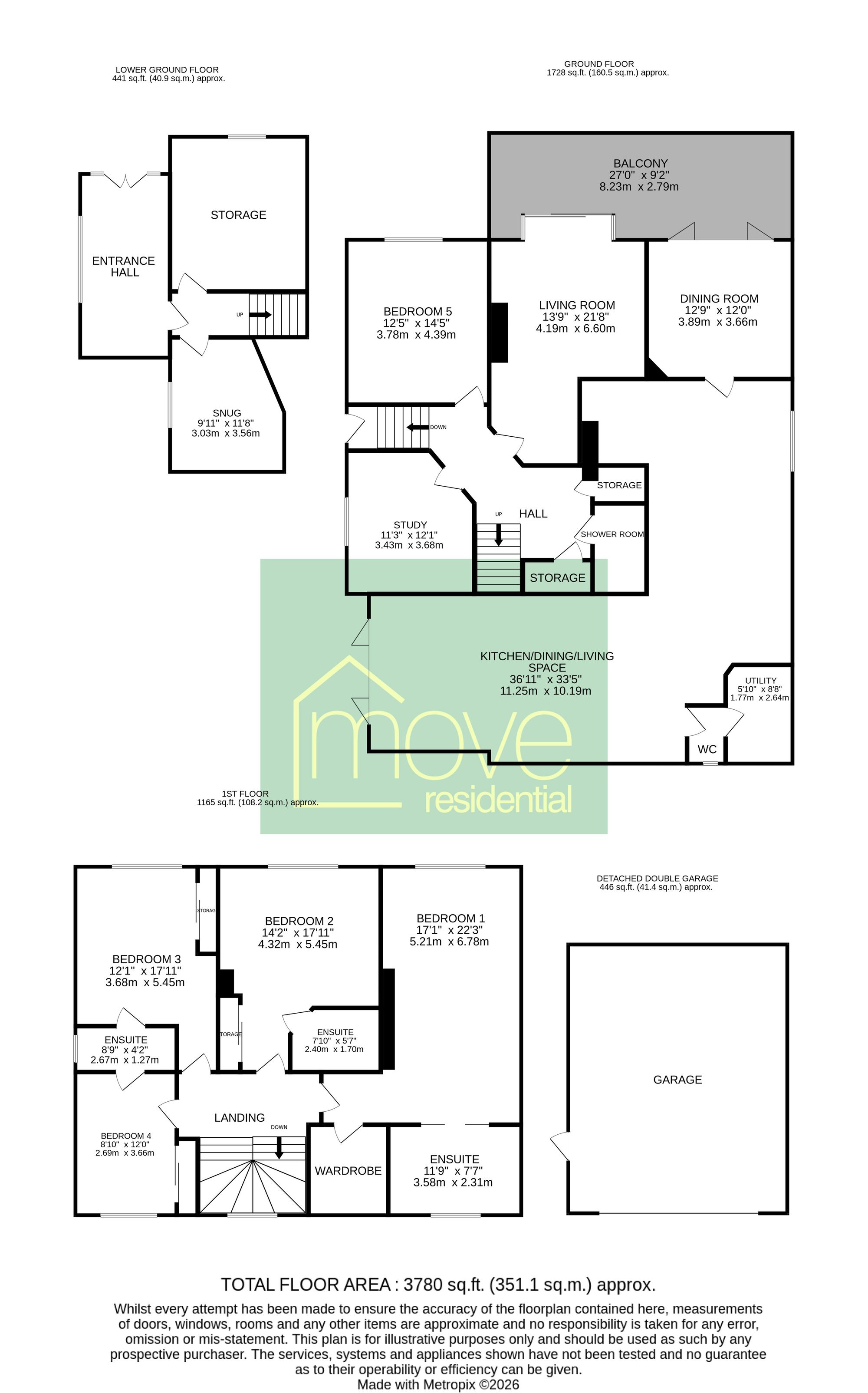 2 Pipers Lane, Wirral floorplan
