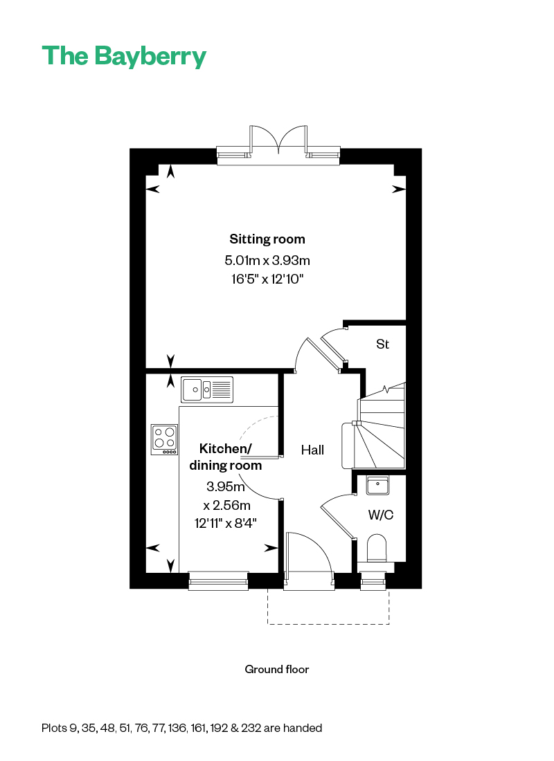 191, Tram Avenue, Deepcut, Gu16 6Ws floorplan