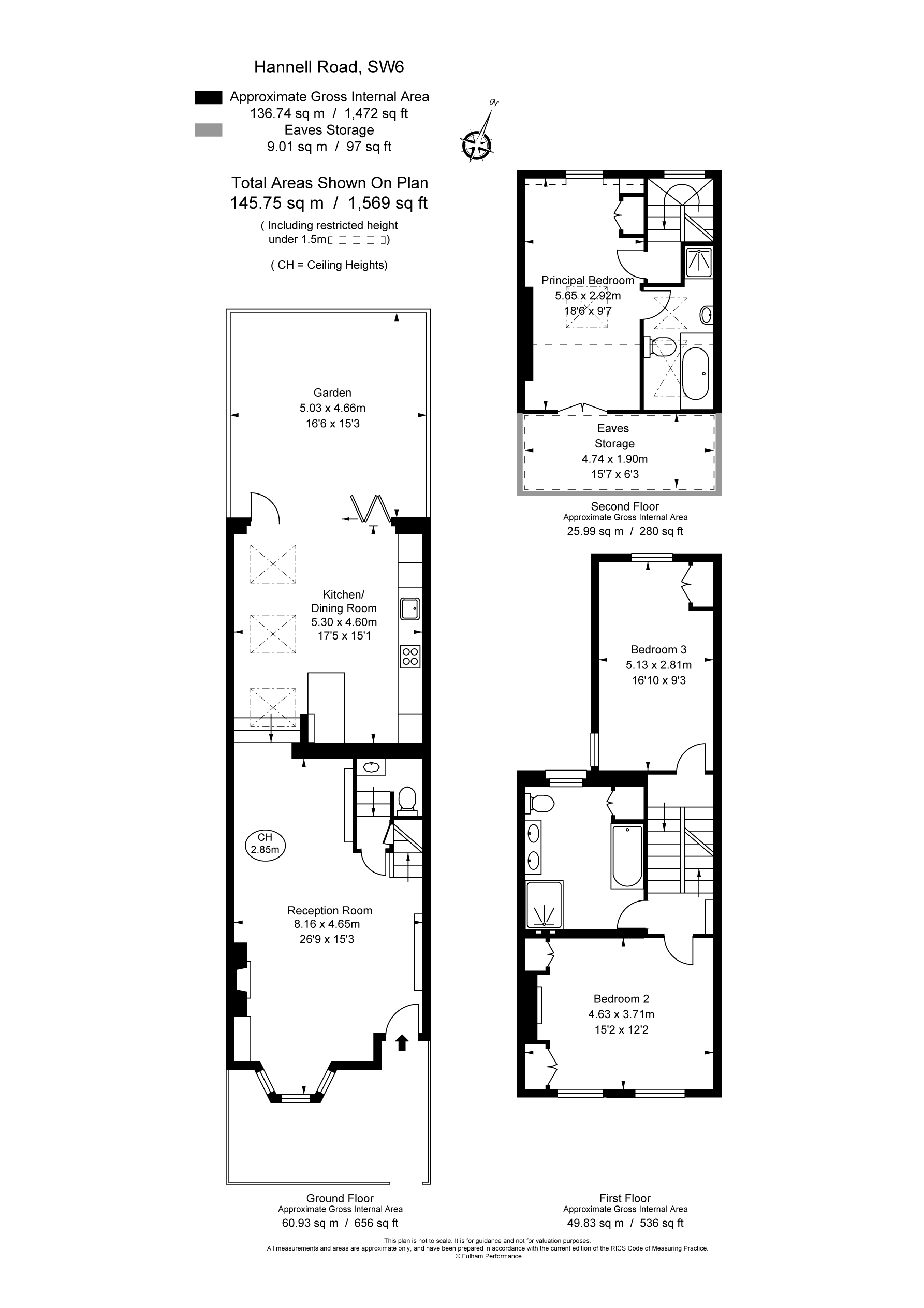 44, Hannell Road, London floorplan