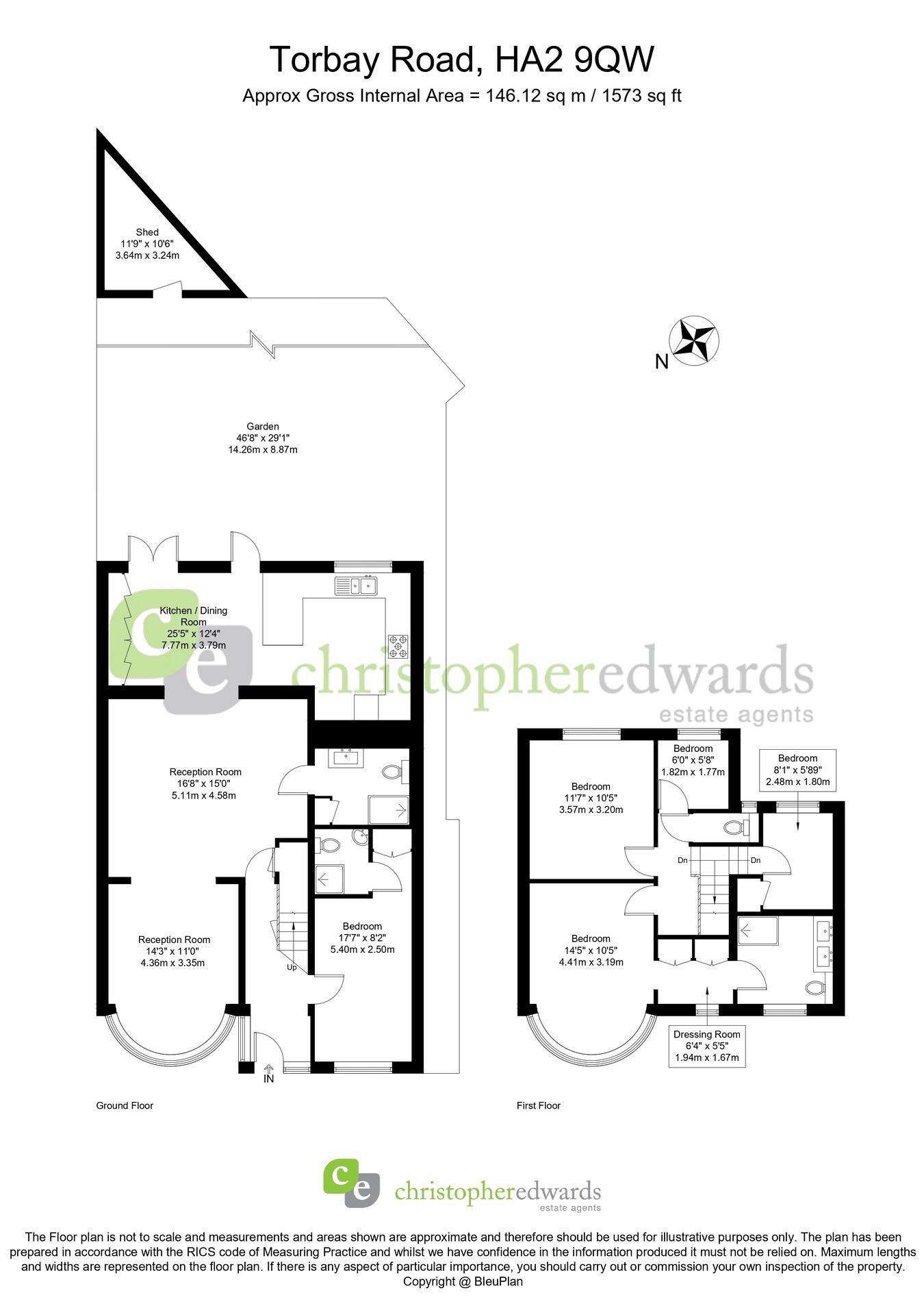 286, Torbay Road, Harrow floorplan