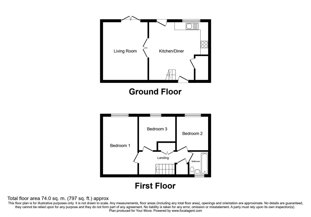 3 Bedrooms Terraced house for sale in Ennerdale, Skelmersdale WN8