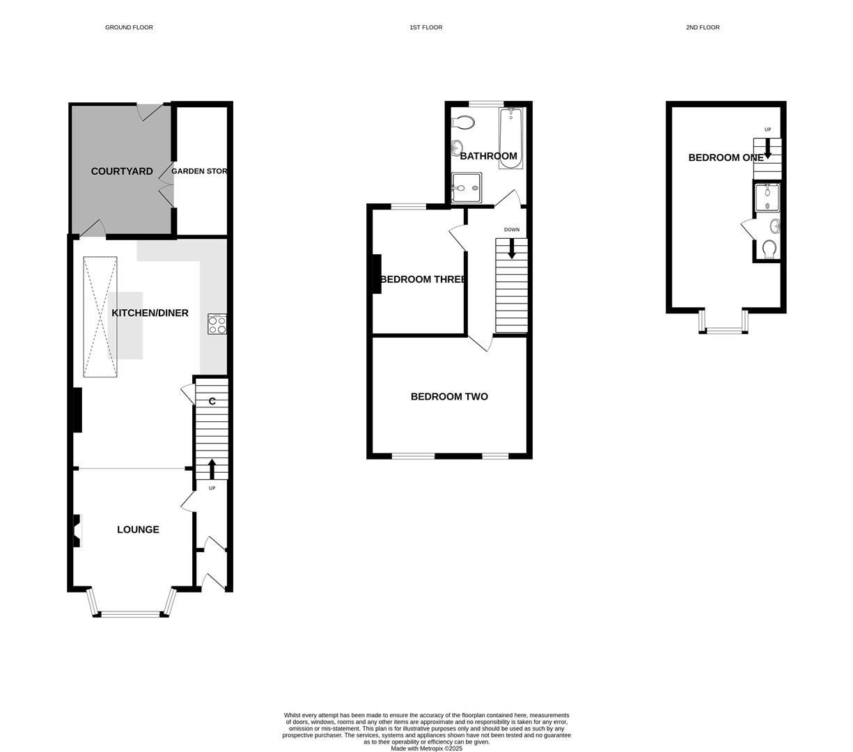 13 Hillcliff Terrace, Irsha Street, Bideford floorplan