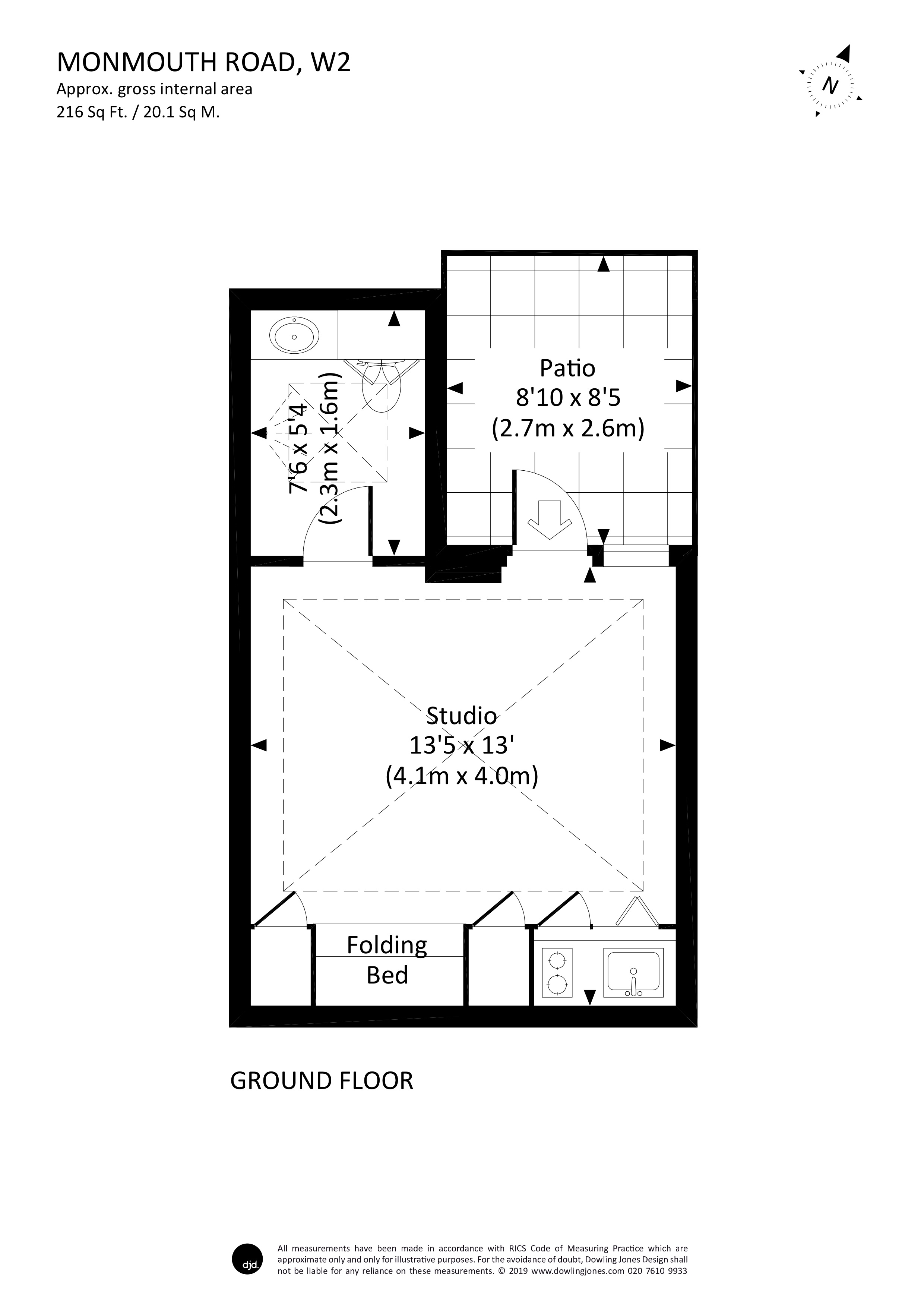 0 Bedrooms  to rent in Monmouth Road, Bayswater W2