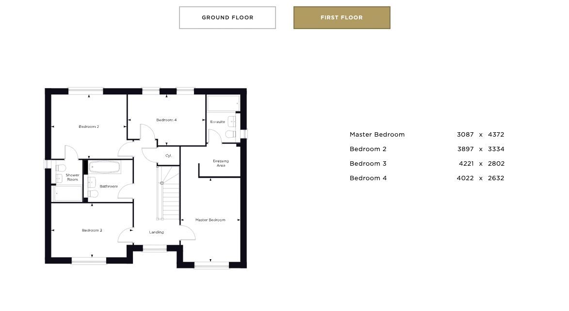 The Cranbourne, Meadowsweet Lane, Sunderland floorplan