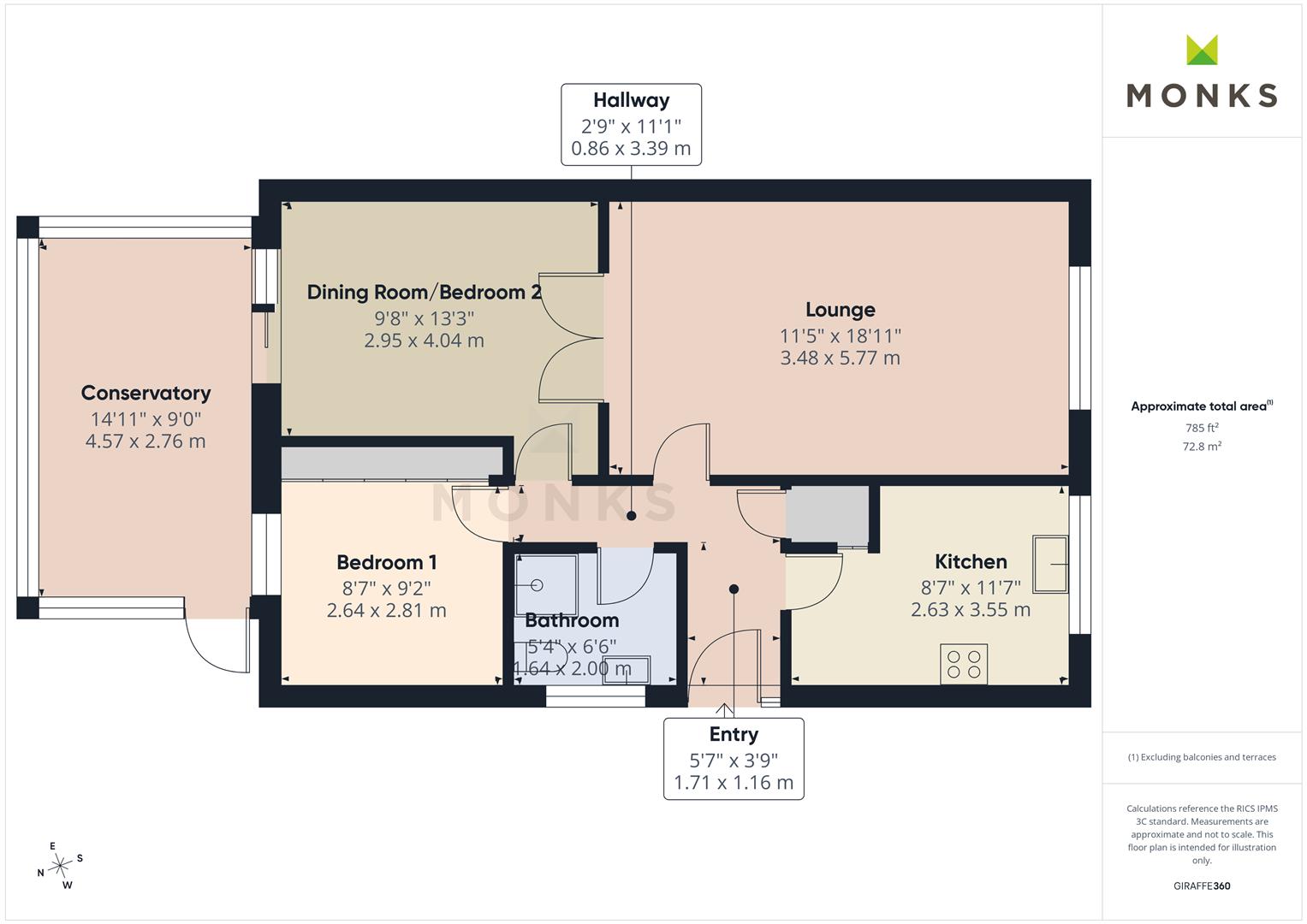 40, Pyms Road, Shrewsbury floorplan