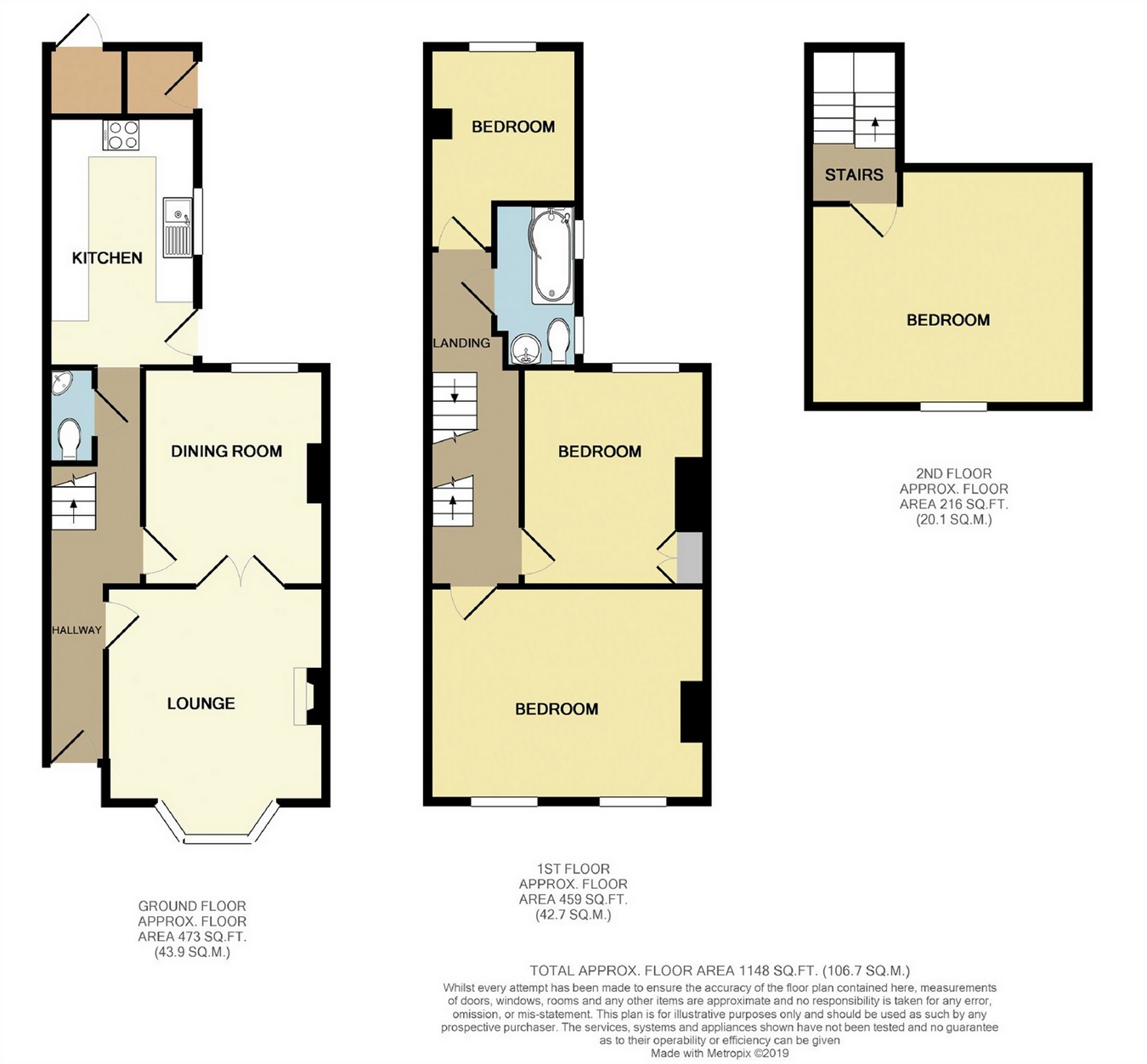 4 Bedrooms Terraced house for sale in South Road, Herne Bay, Kent CT6