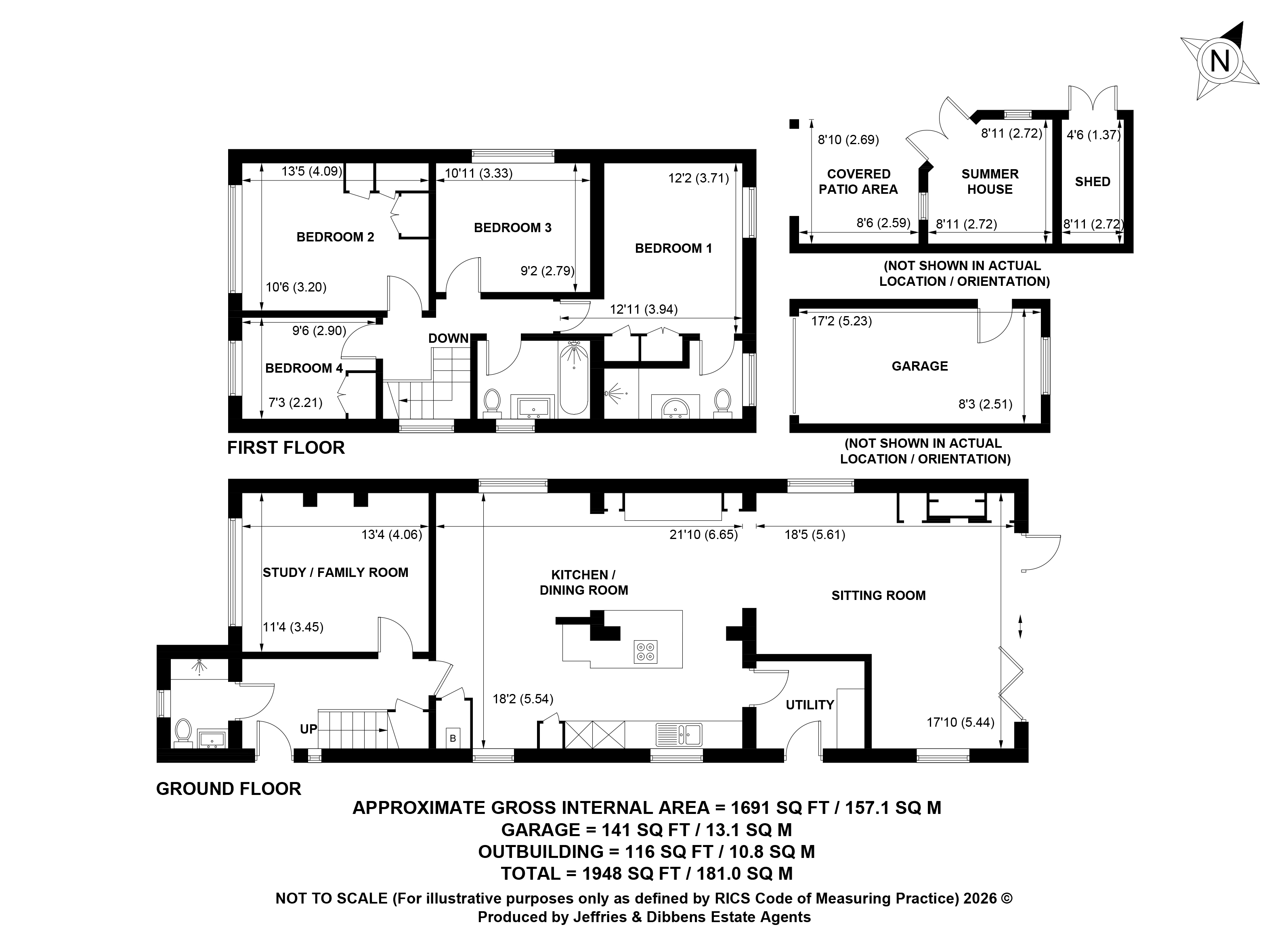 19, Berkeley Close, Fareham floorplan