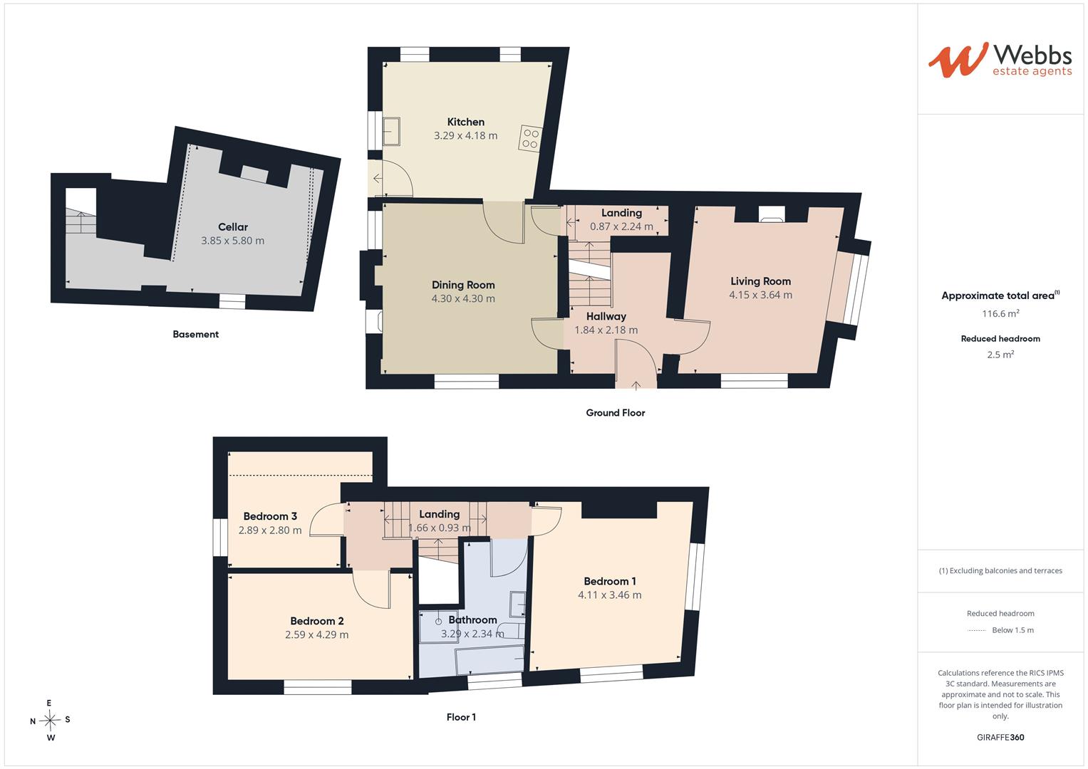 Ivy Cottage, Main Road, Stafford floorplan