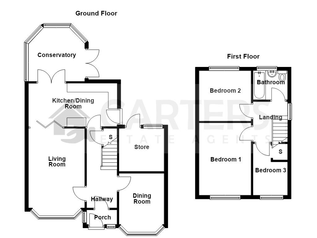 6, Asquith Close, Biddulph floorplan