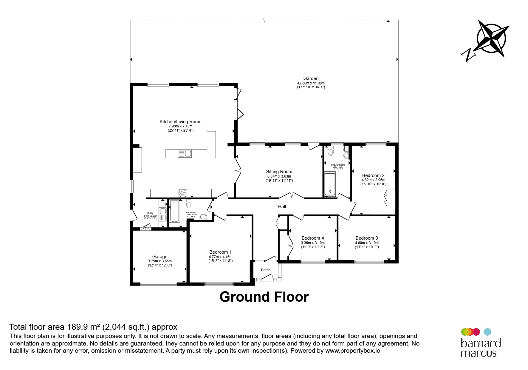 7, Field End, Coulsdon floorplan