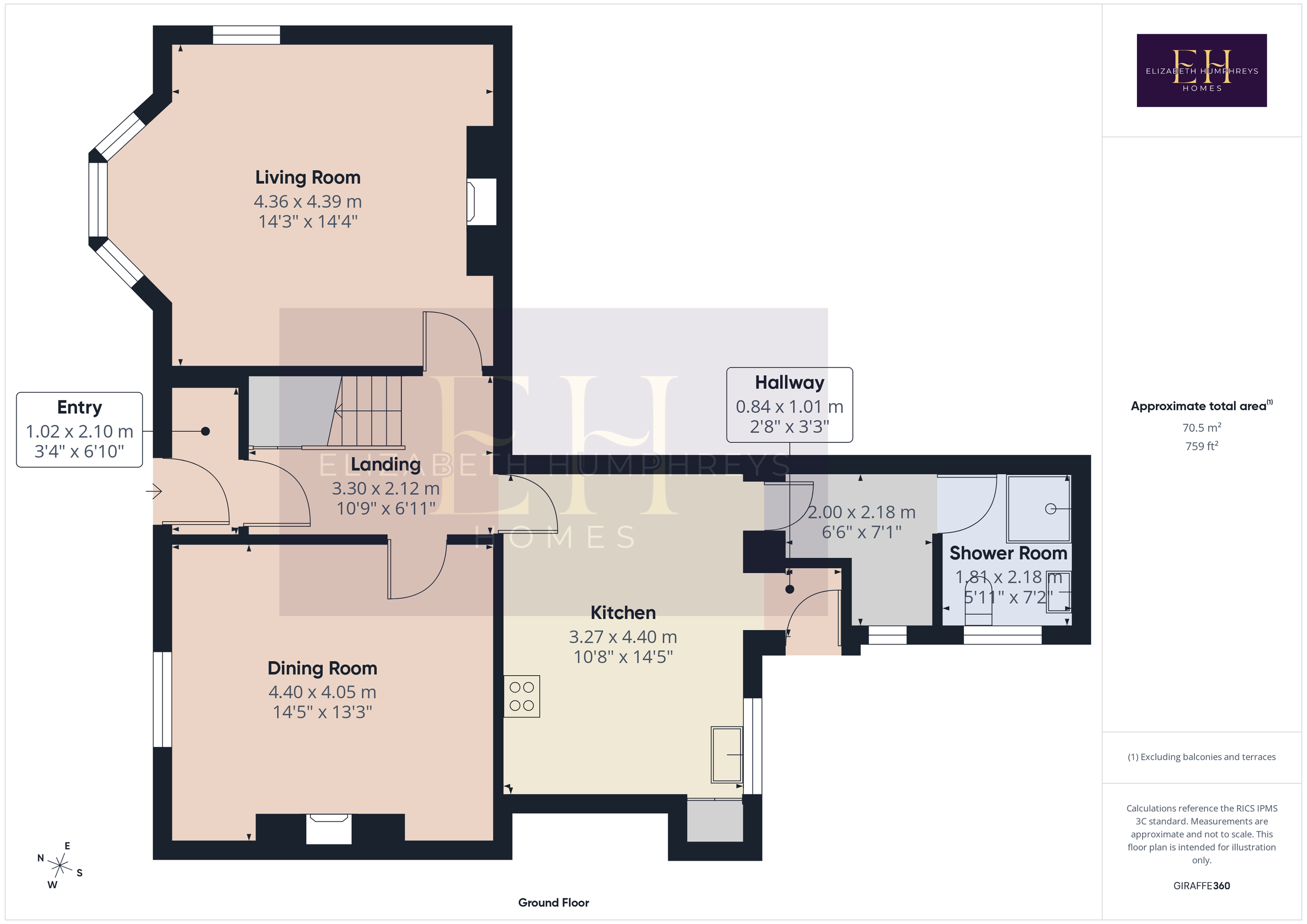 14 Bede Street, Morpeth floorplan