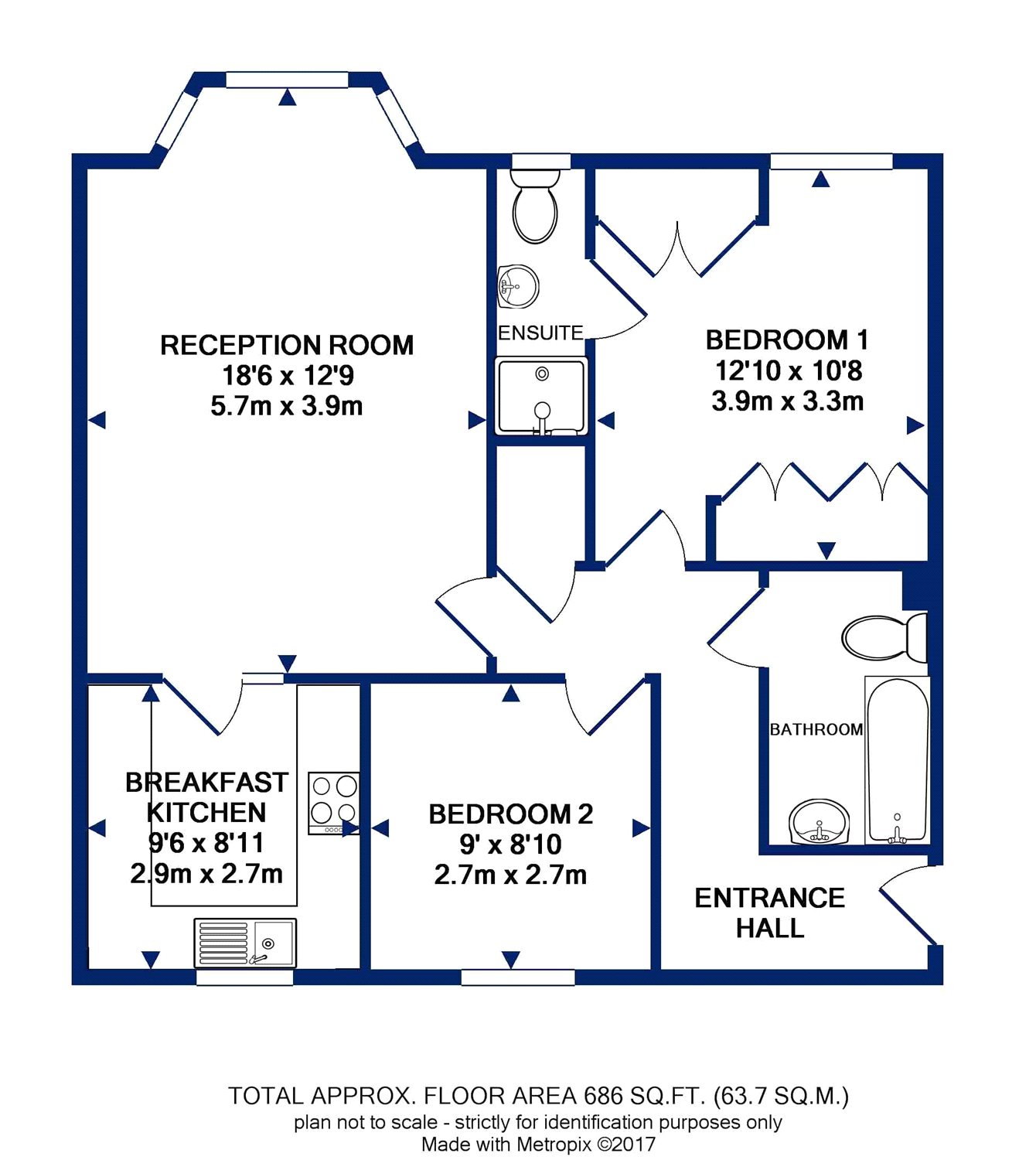 2 Bedrooms Flat for sale in Broadlands View, Pudsey, West Yorkshire LS28