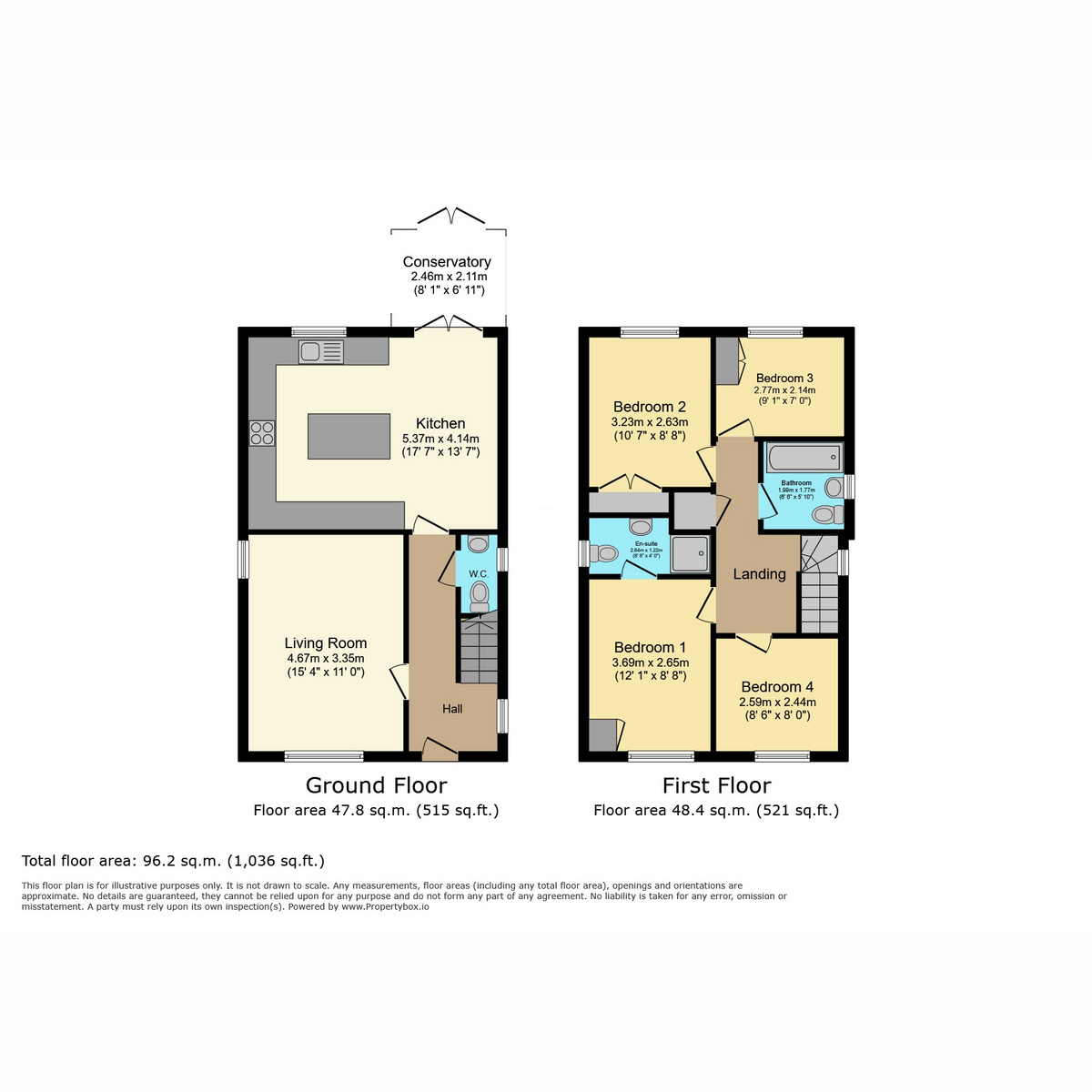 20, Prior Croft, Rotherham floorplan