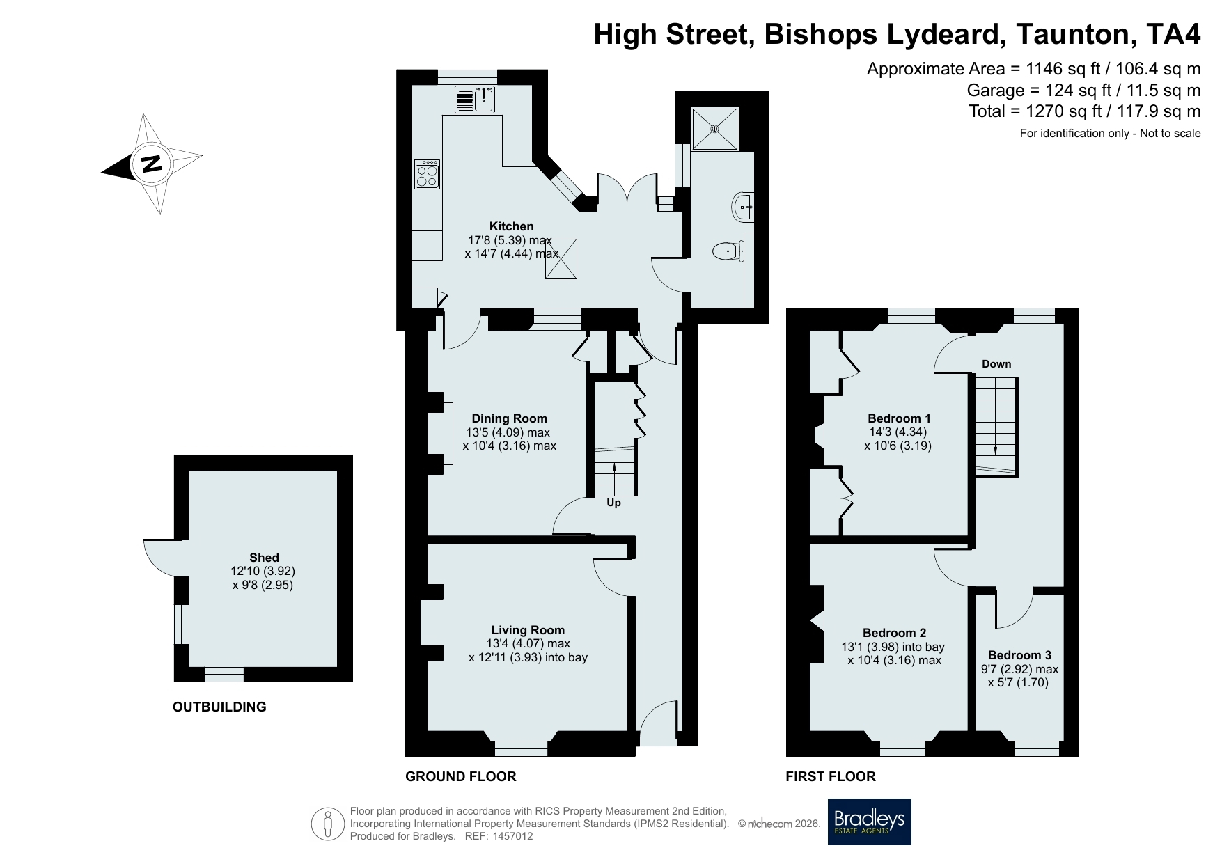 21, High Street, Taunton floorplan