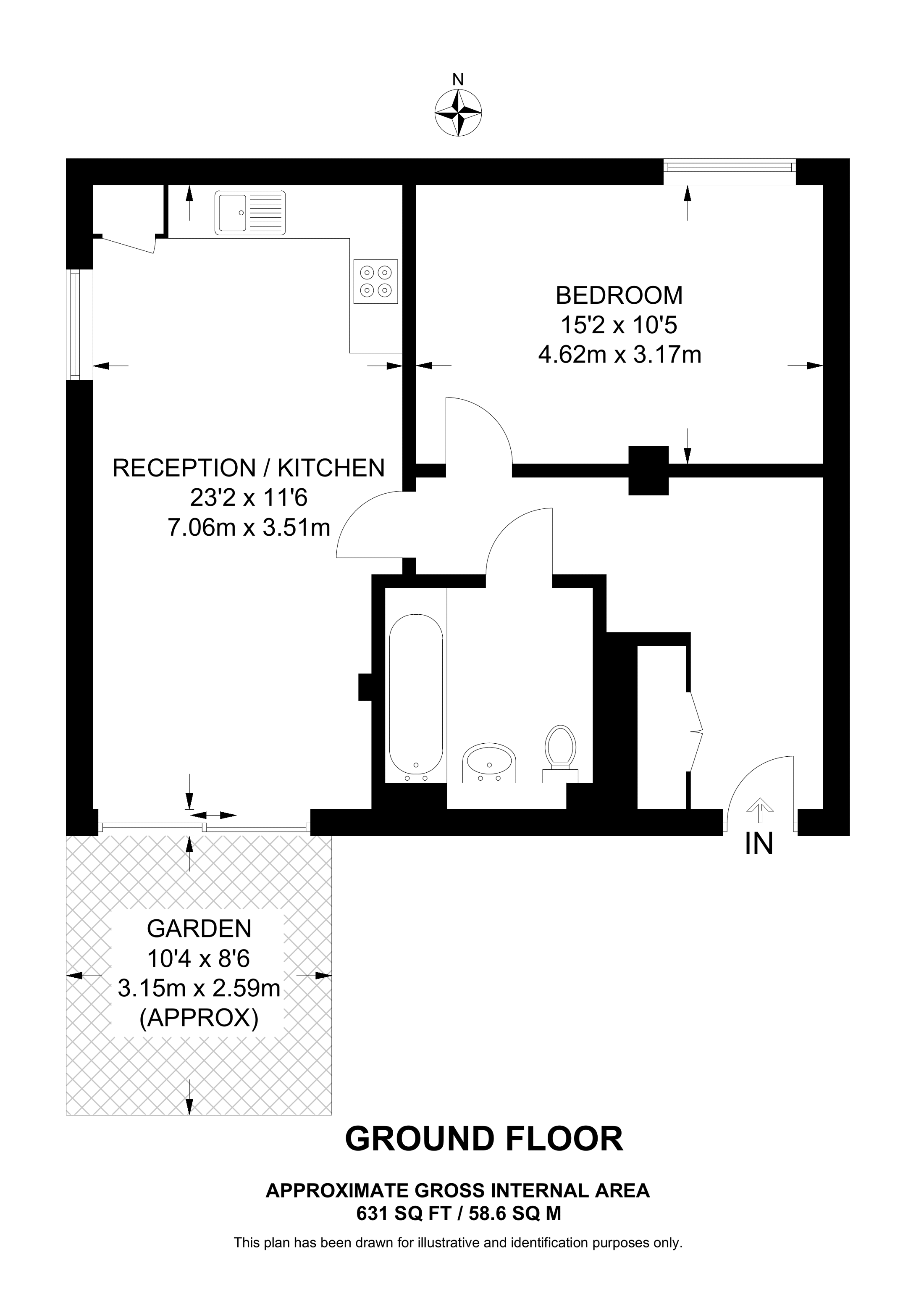 Amity Grove, Raynes Park floorplan