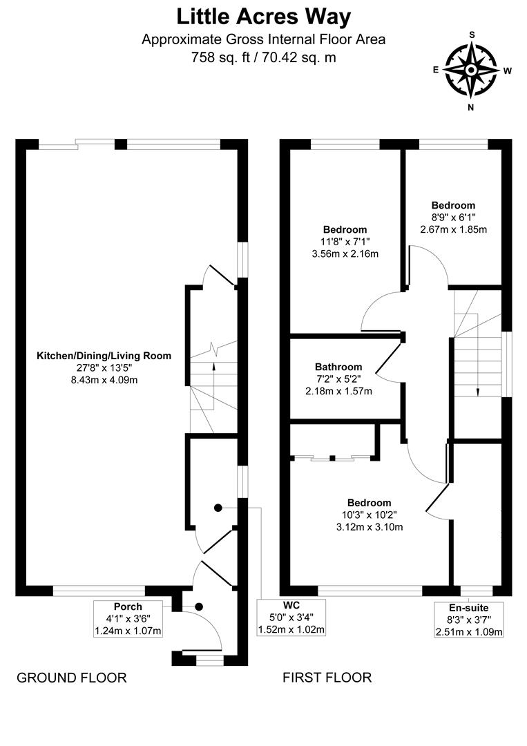 2, Little Acres Way, Hastings floorplan